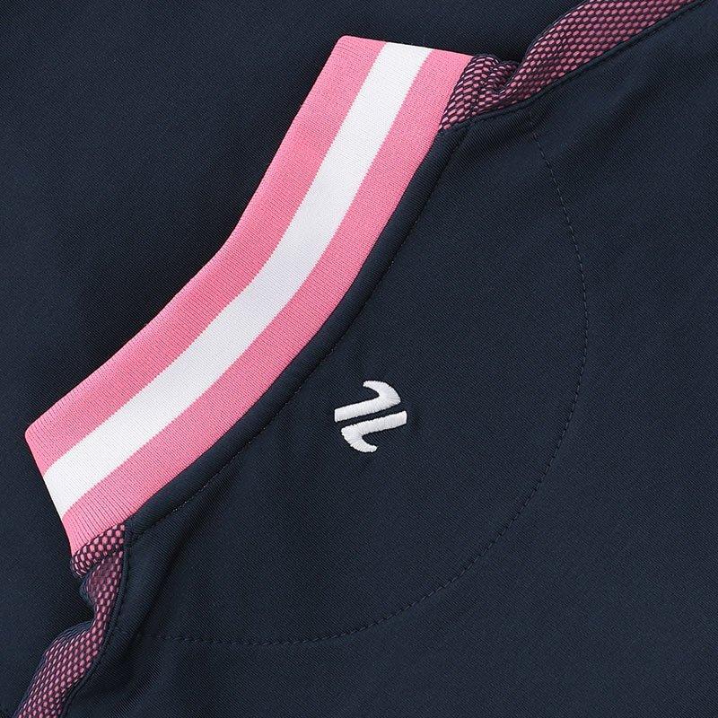 Navy/Pink/White - ONeills - Clare Nepal Half Zip Top Ladies - 6