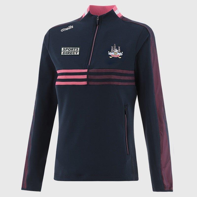 Navy/Pink/White - ONeills - Cork Nepal Half Zip Top Ladies