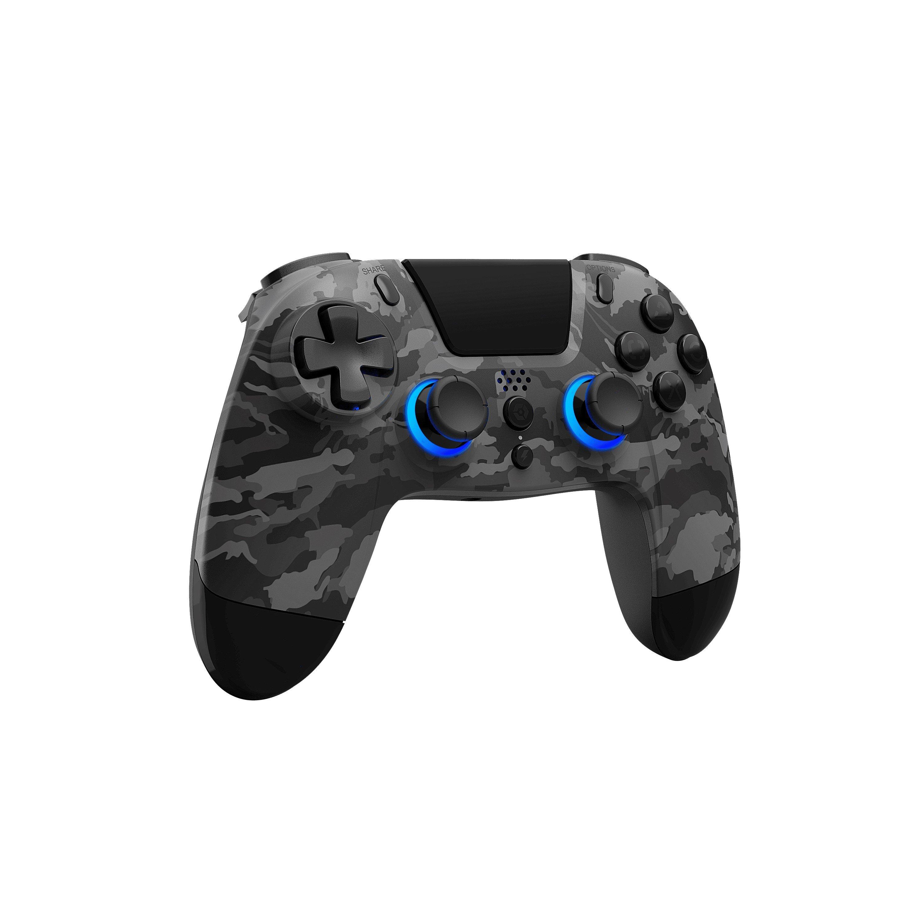 WLS Dark Camo - Gioteck - Gioteck VX-4 Wireless RGB PS4 Dark Camo Controller - 3