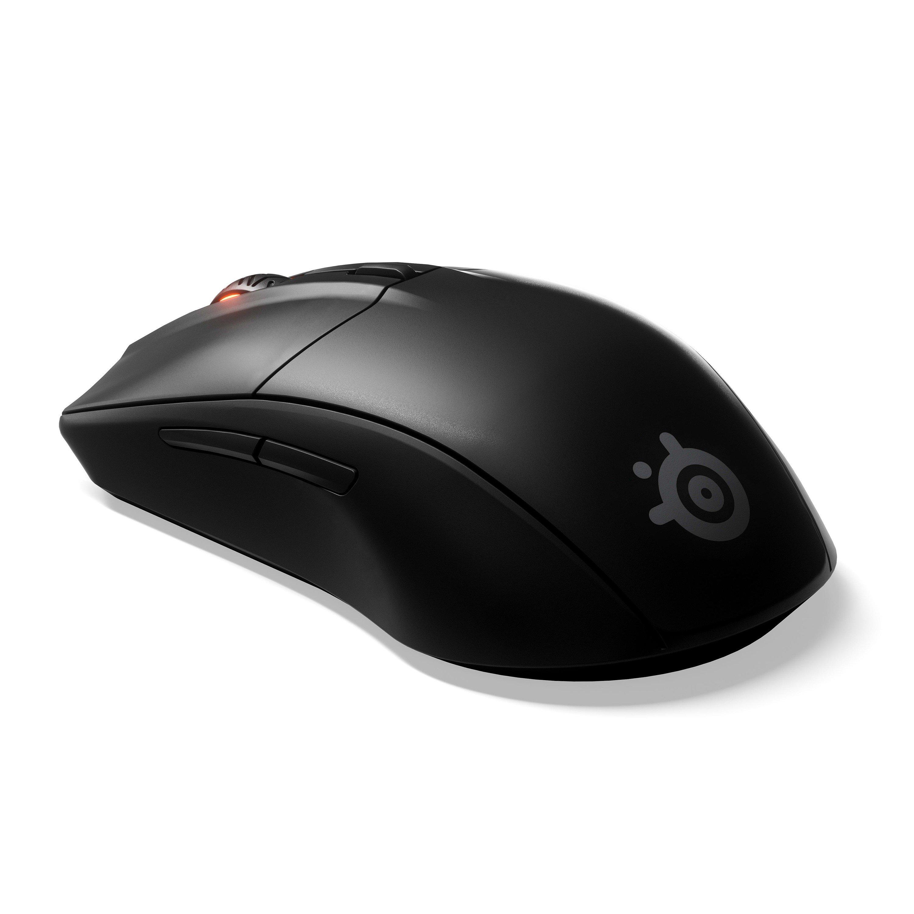 Black - SteelSeries - Rival 3 Wireless Mouse - 5