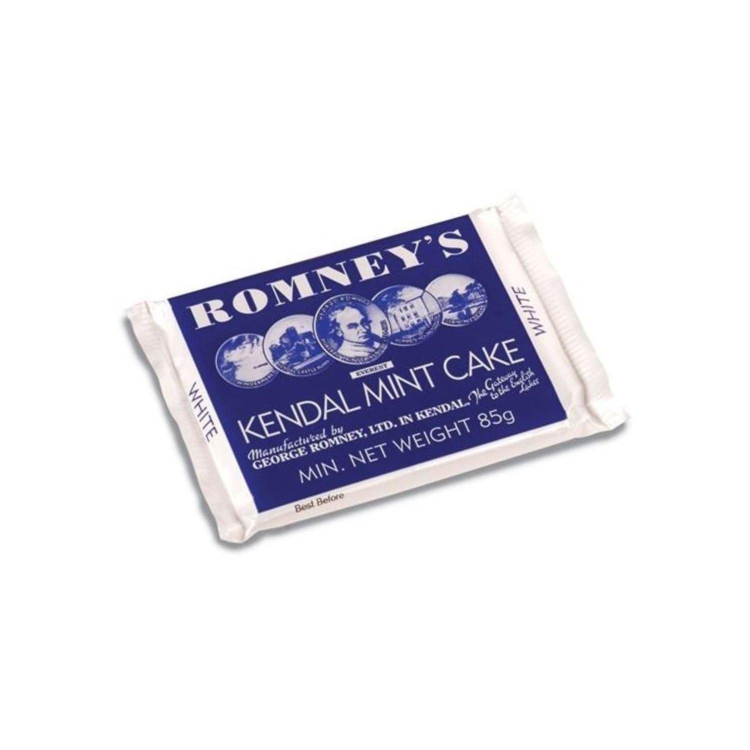 Romneys  Kendal Mint Cake (40 X 85G Bars) - White - Box of 40