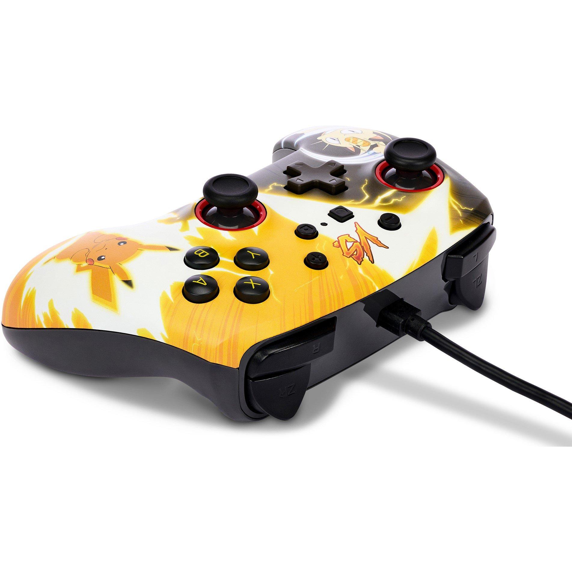 PikachuVSMeowth - PowerA - Enhanced Wired Controller for Nintendo Switch - Pokémon: Pikachu vs. Meowth - 7