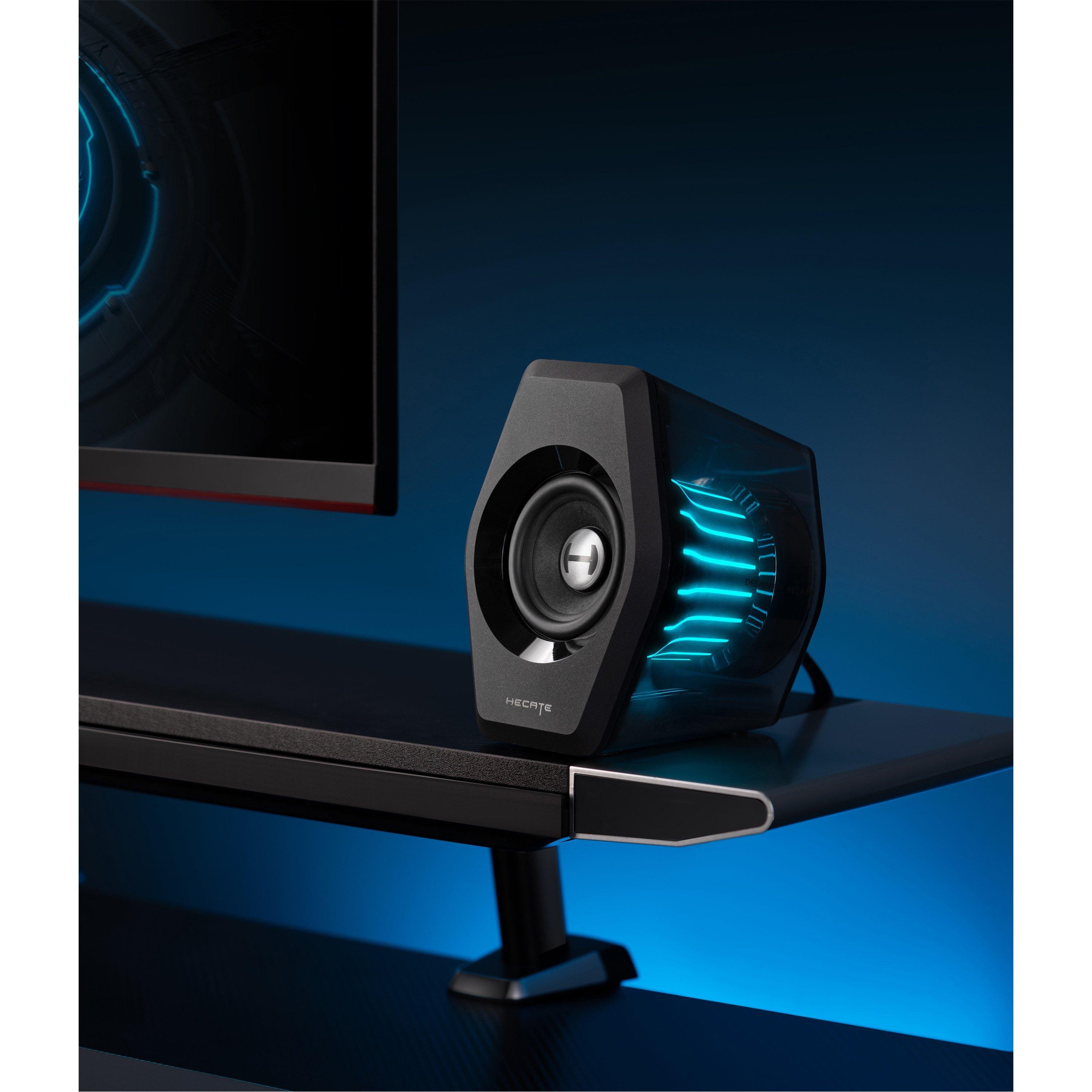 Black - Edifier - Edifier G2000 Pro Bluetooth RGB Gaming Speakers - 6