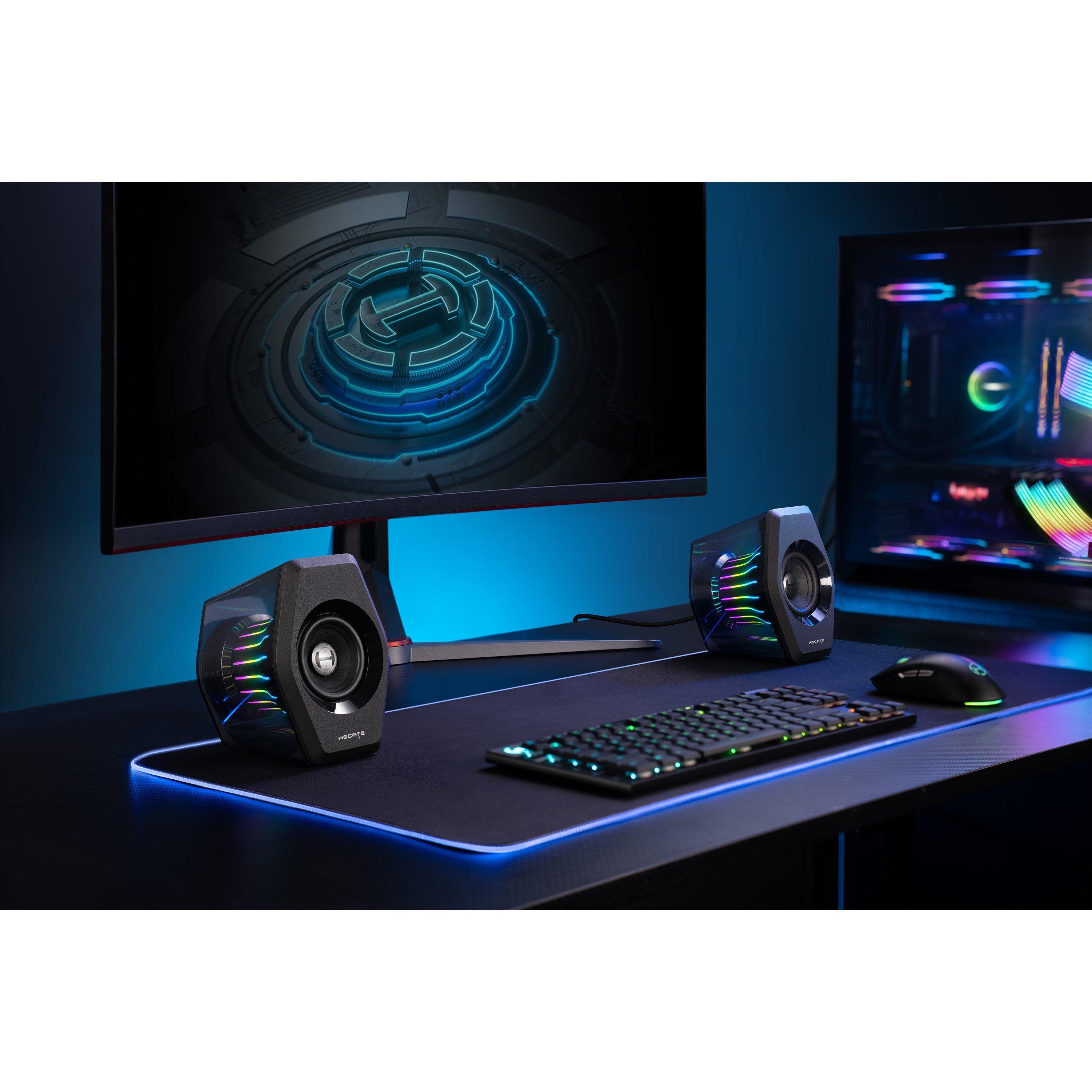 Black - Edifier - Edifier G2000 Pro Bluetooth RGB Gaming Speakers - 7