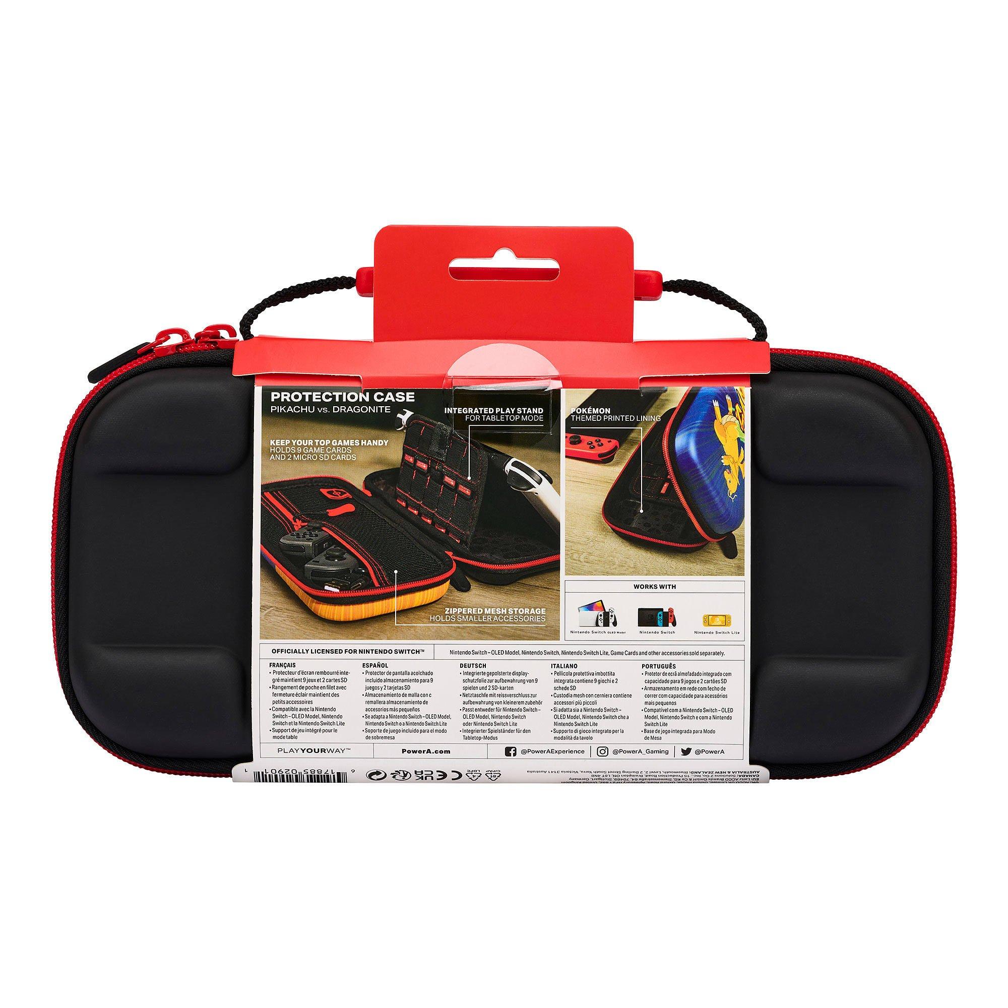Pikachu Vs Drag - PowerA - Switch Protection Case - Pikachu vs. Dragonite - 3