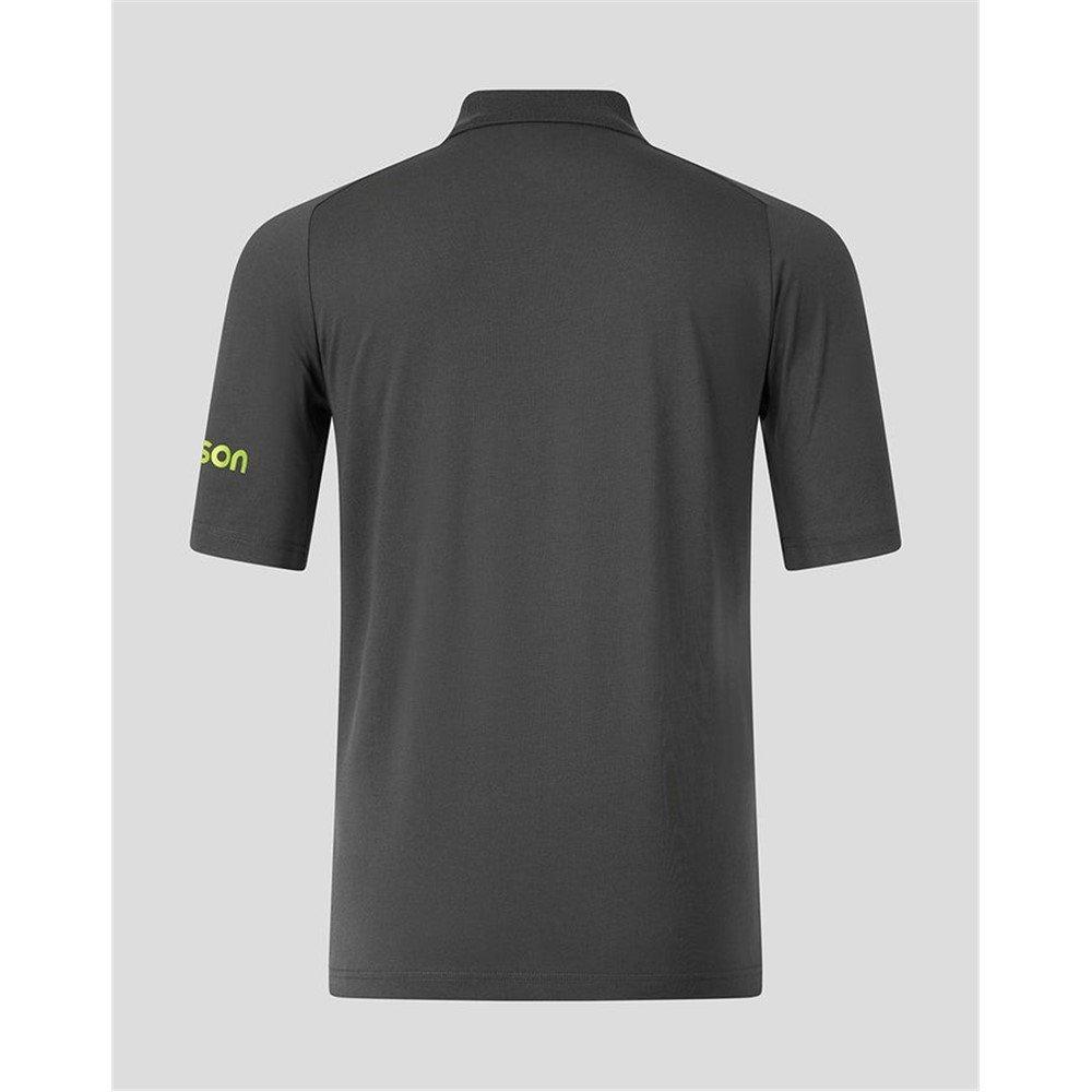 Gunmetal - Castore - Mens Bath Rugby Travel Polo 2026/27 - 2
