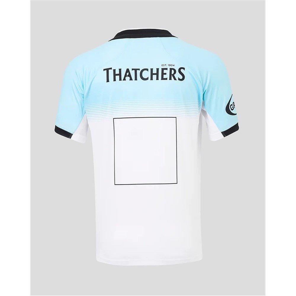 White/Summer - Castore - Mens Bath Rugby Away Shirt 26/27 - 2