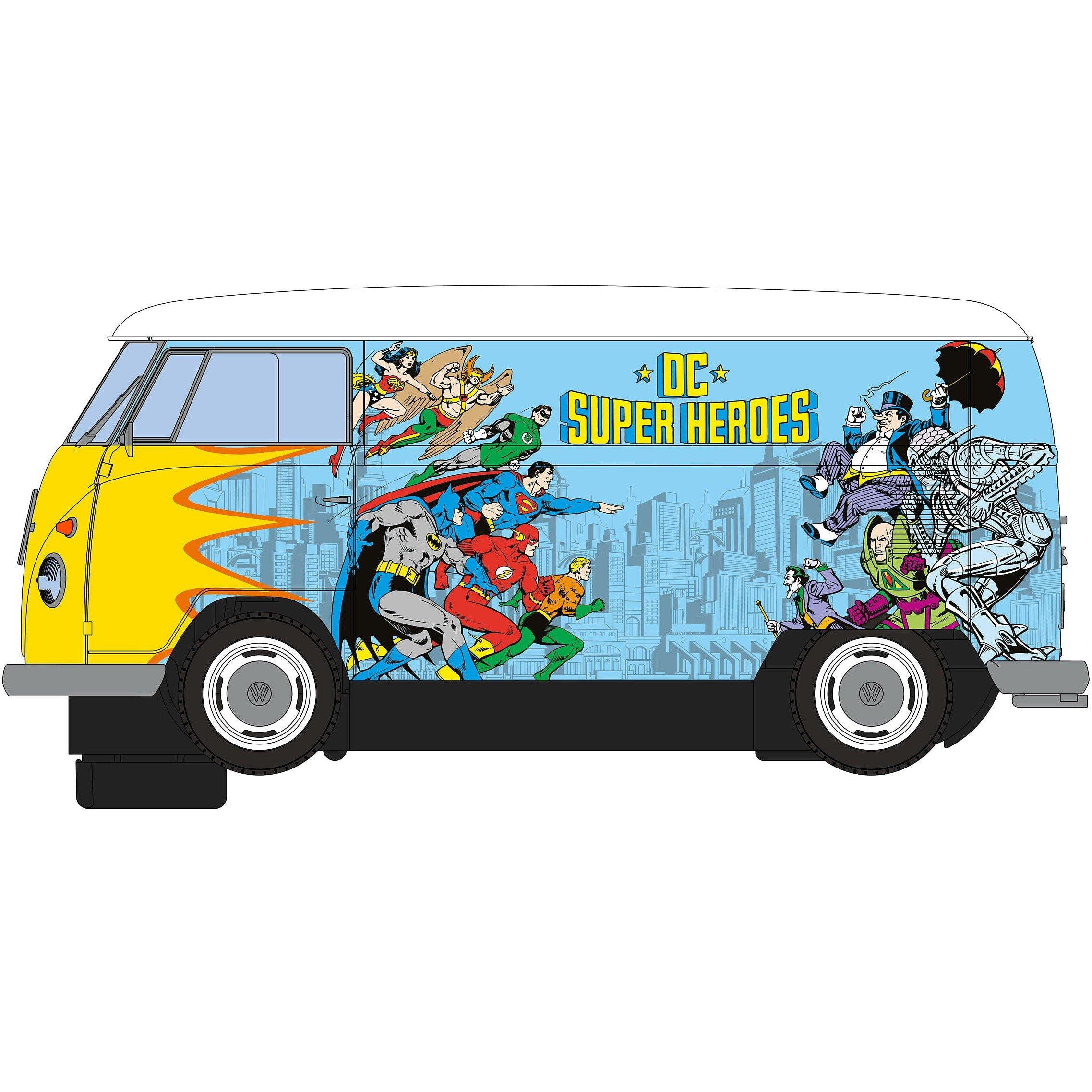 Merchandise - Scalextric - VW Panel Van T1b  - DC Comics Car - 3