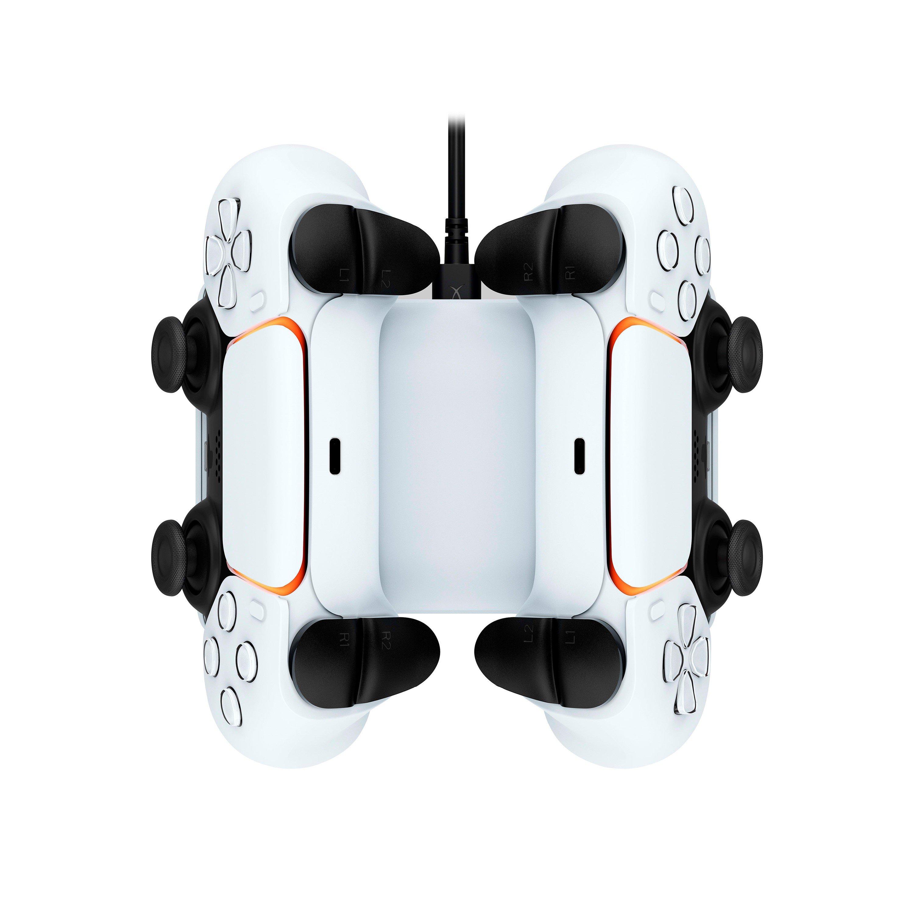 White - HyperX - ChargePlay Duo for PS5 - 3