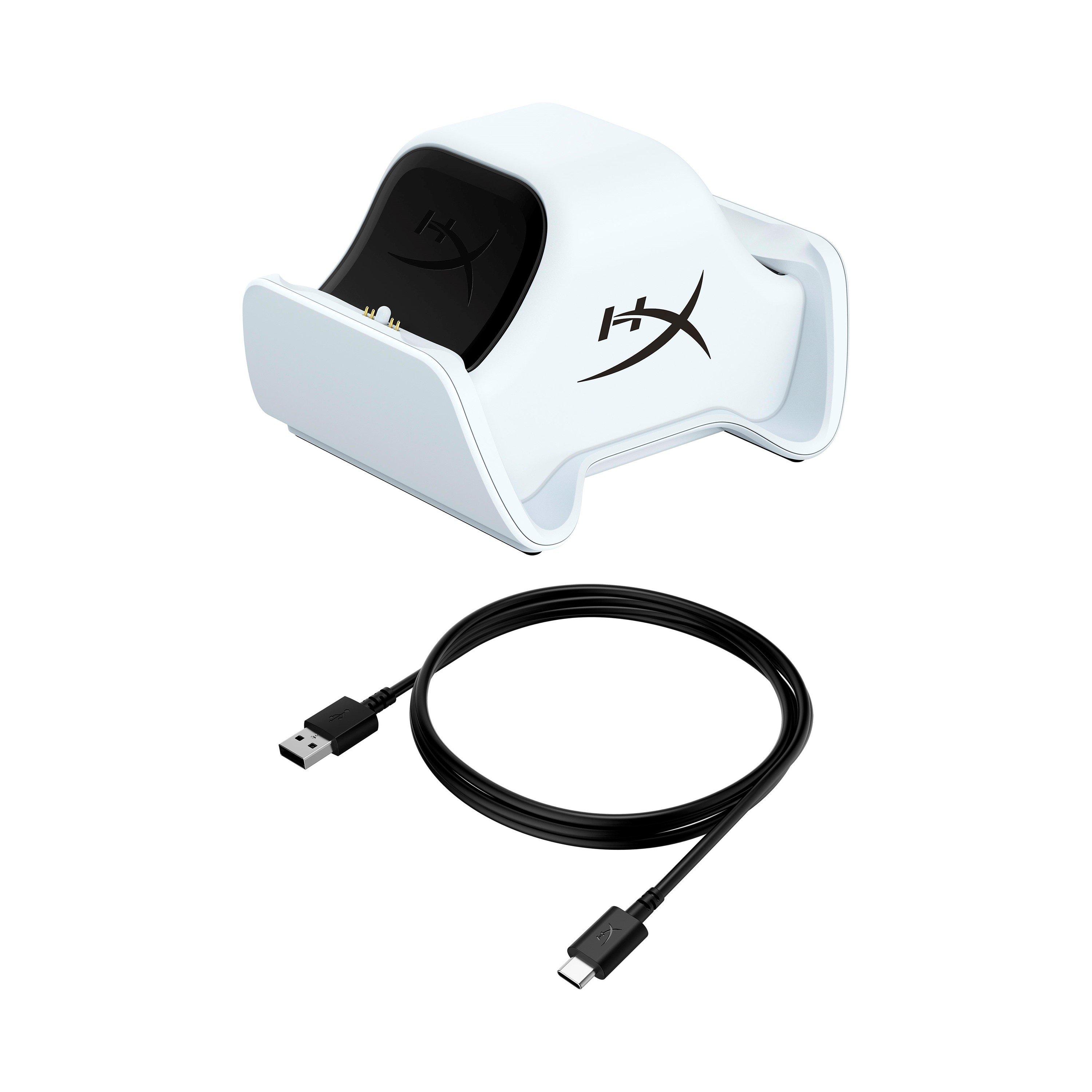 White - HyperX - ChargePlay Duo for PS5 - 5
