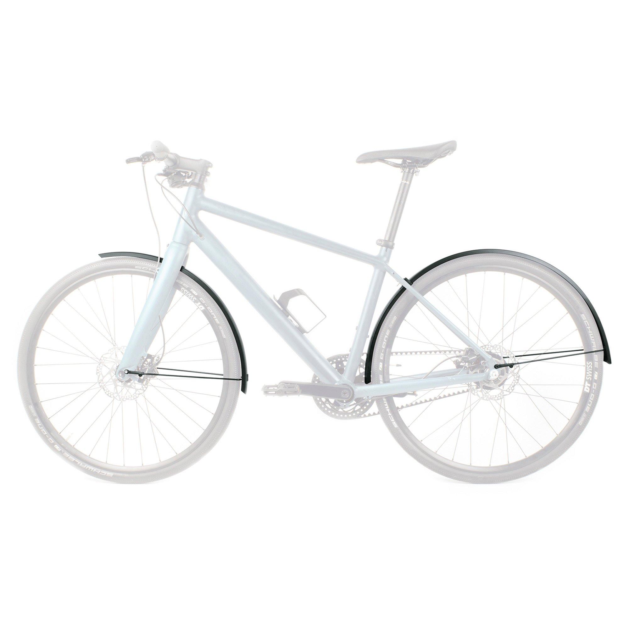 Matte Black - SKS - EDGE AL 275/28 56mm Aluminium Mudguard Set - 2