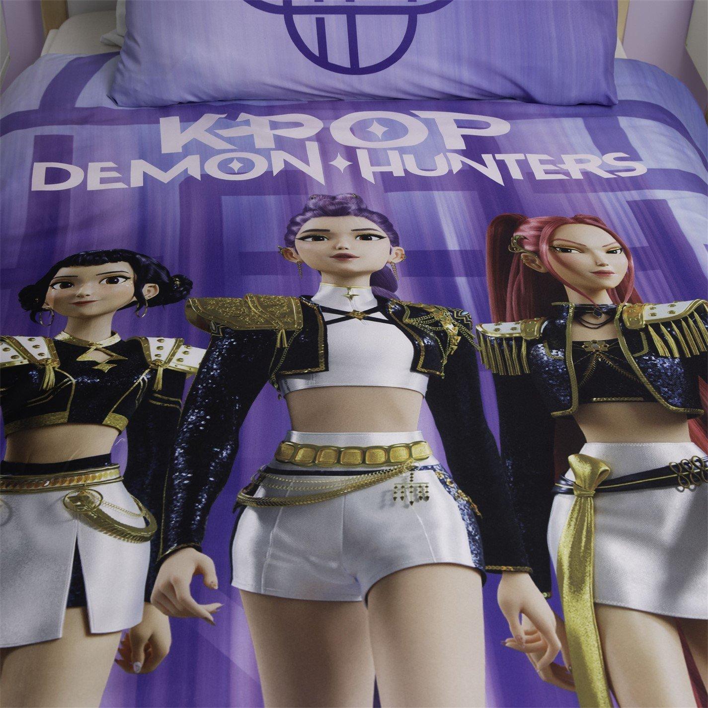 Teal - K Pop Demon Hunters - KPop Demon Hunters Ready Single Duvet - 8