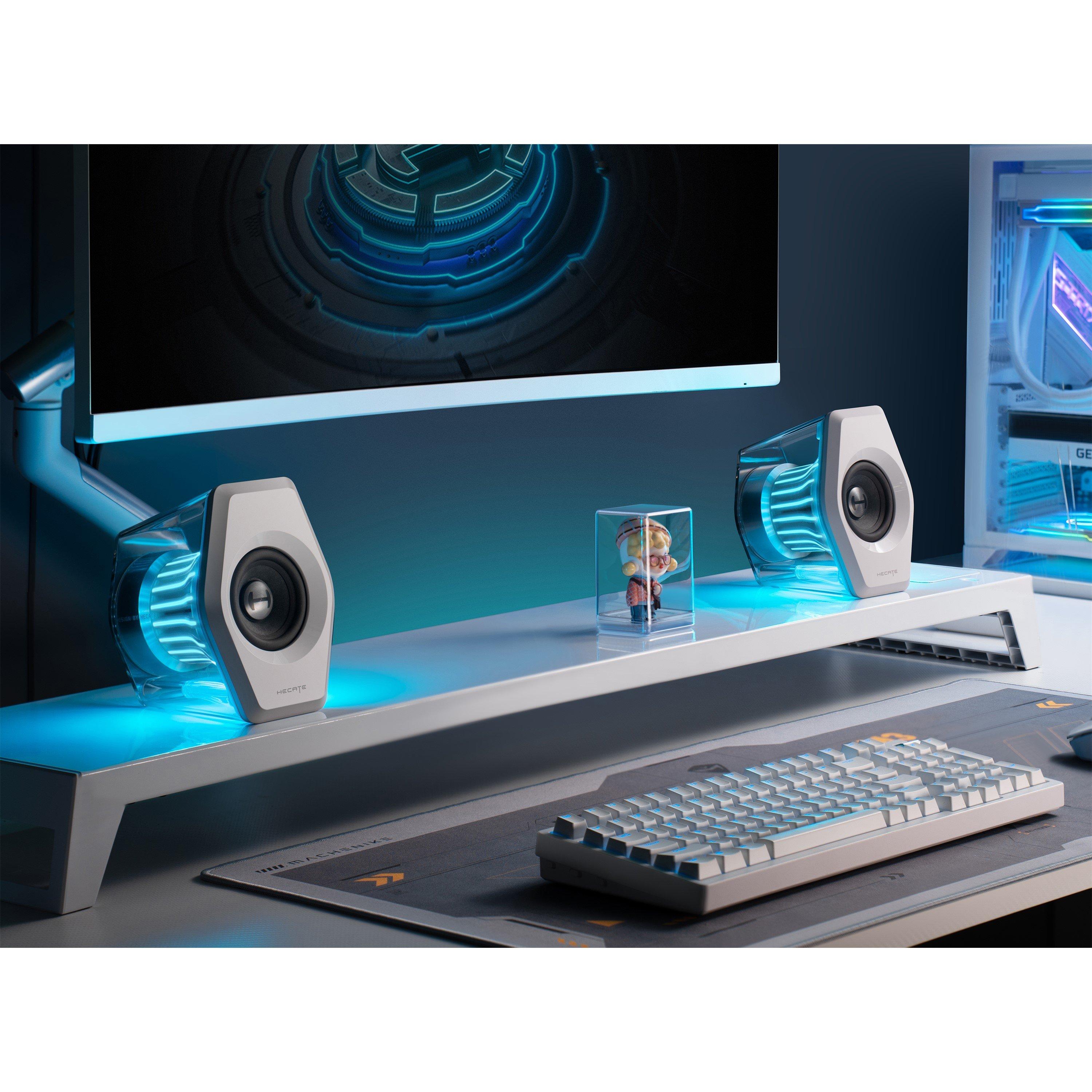 White - Edifier - Edifier G2000 Pro Bluetooth Gaming Speakers - 7