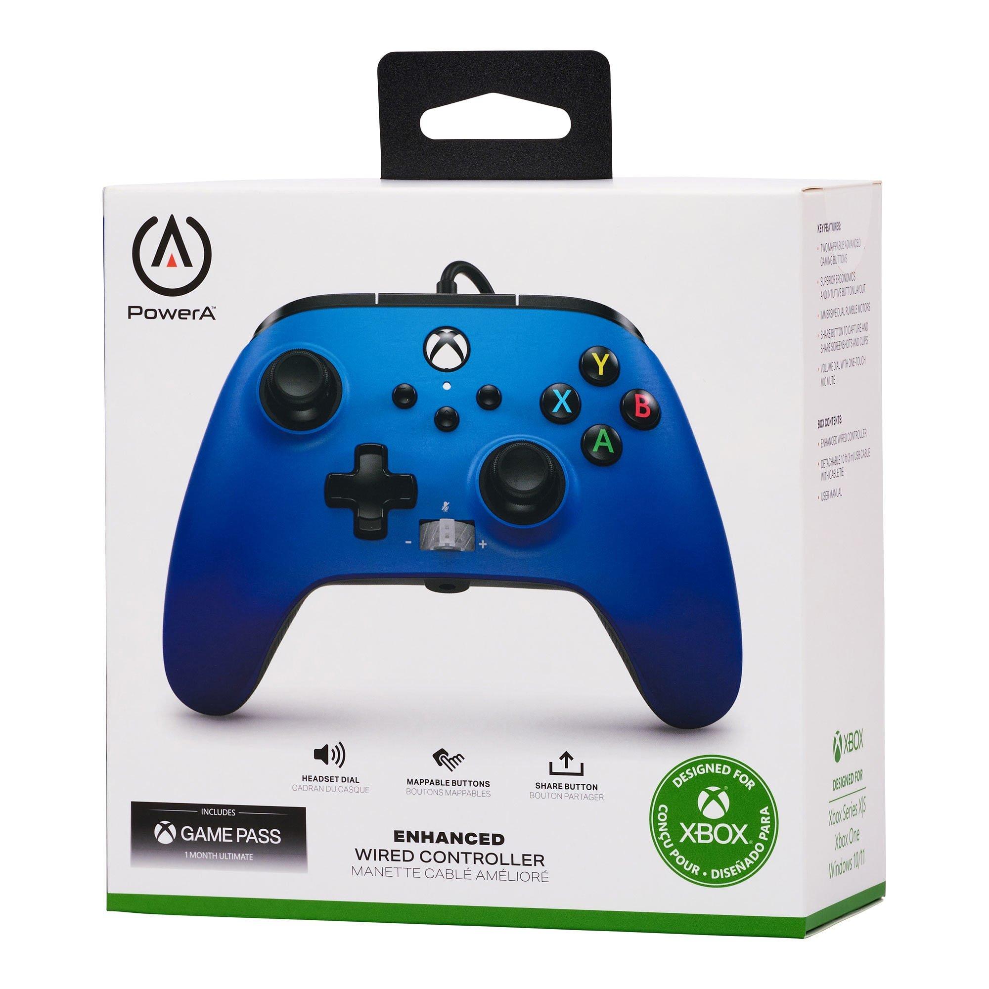Sapphire Fade - PowerA - Enhanced Wired Controller for Xbox - Sapphire Fade - 10