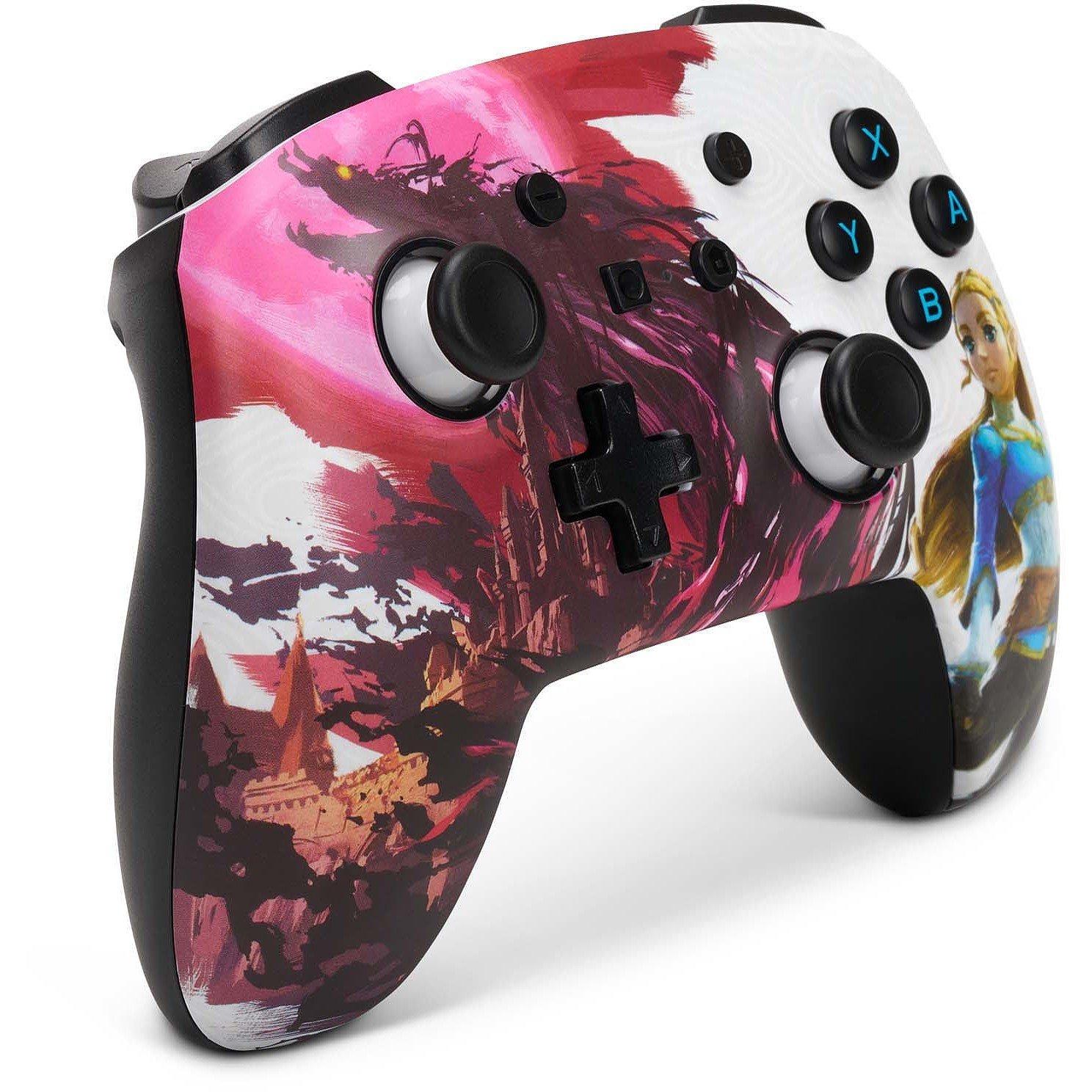 NSW - The Legend of Zelda - Switch Wireless Controller - Blood Moon Zelda - 6