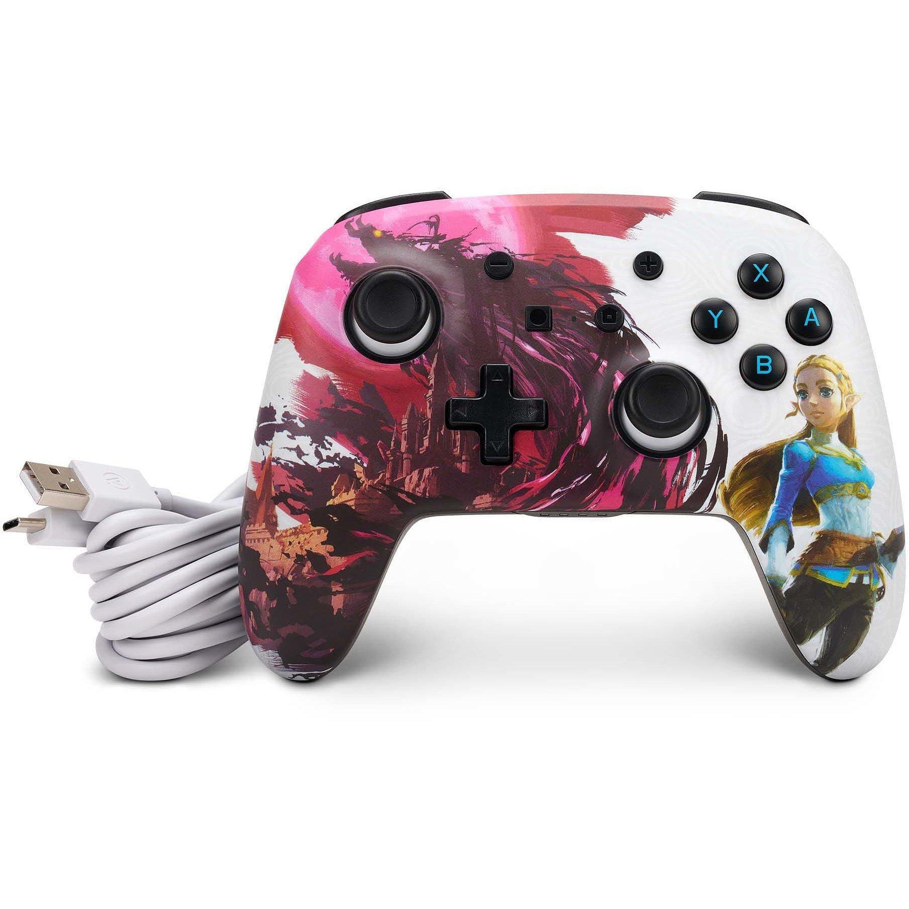 NSW - The Legend of Zelda - Switch Wireless Controller - Blood Moon Zelda - 10