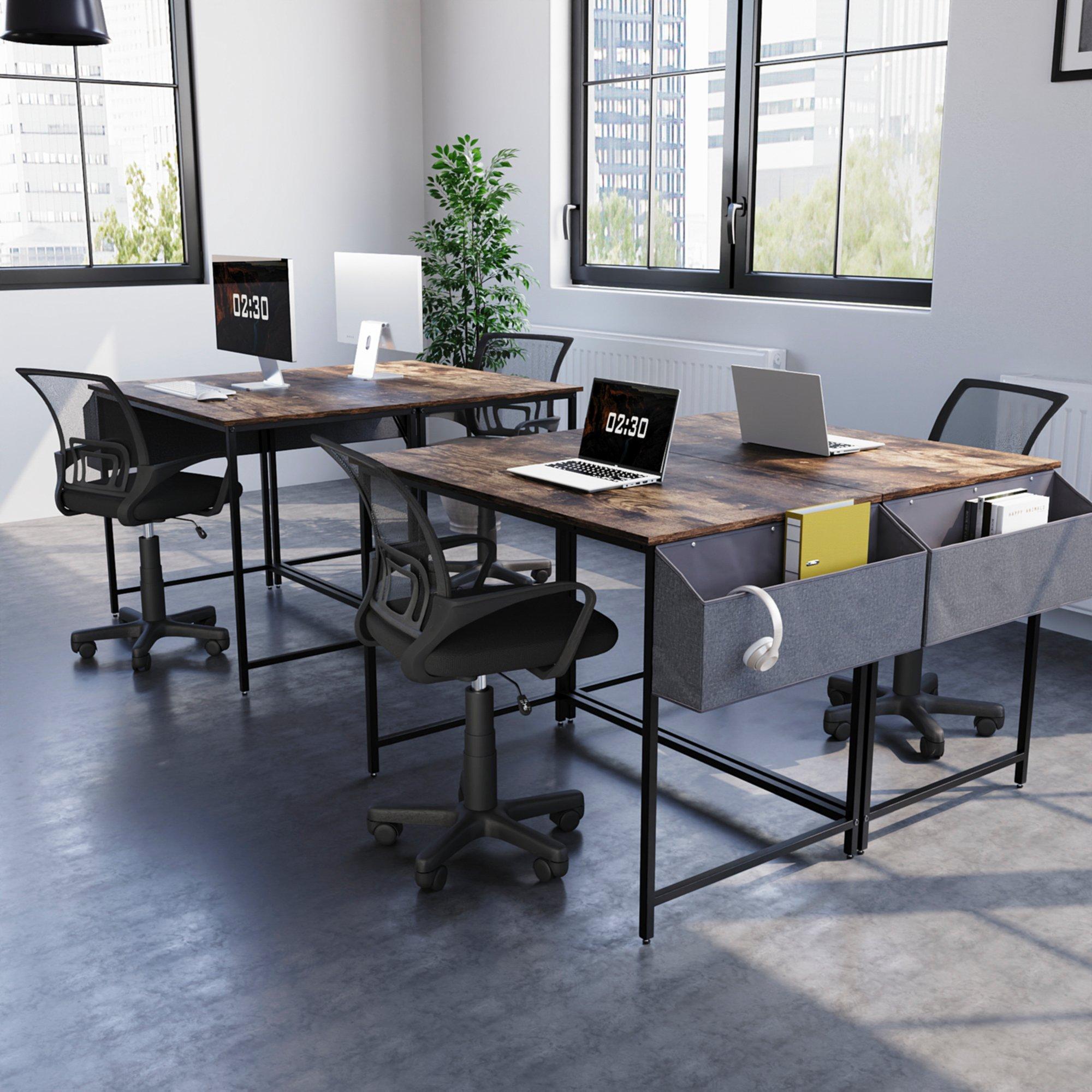 Black - Lassic - Vida Designs Airsdale Office Mesh Chair UKFR - 4