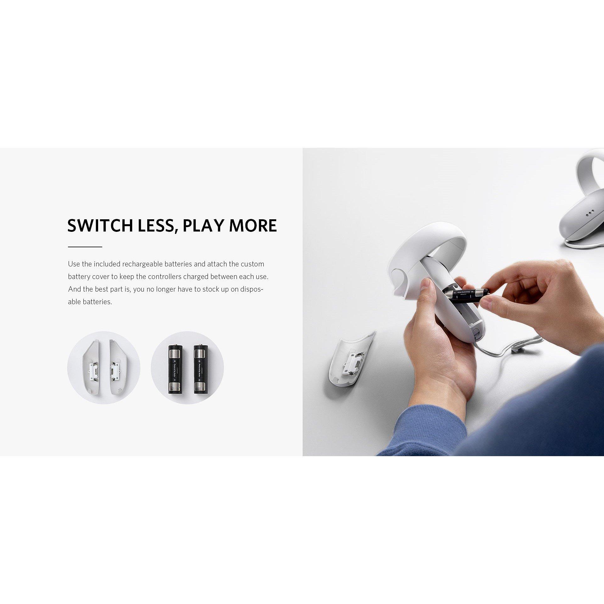 Hvid - Anker - Anker Meta Quest 2 Charging Dock - Meta Certified - 5