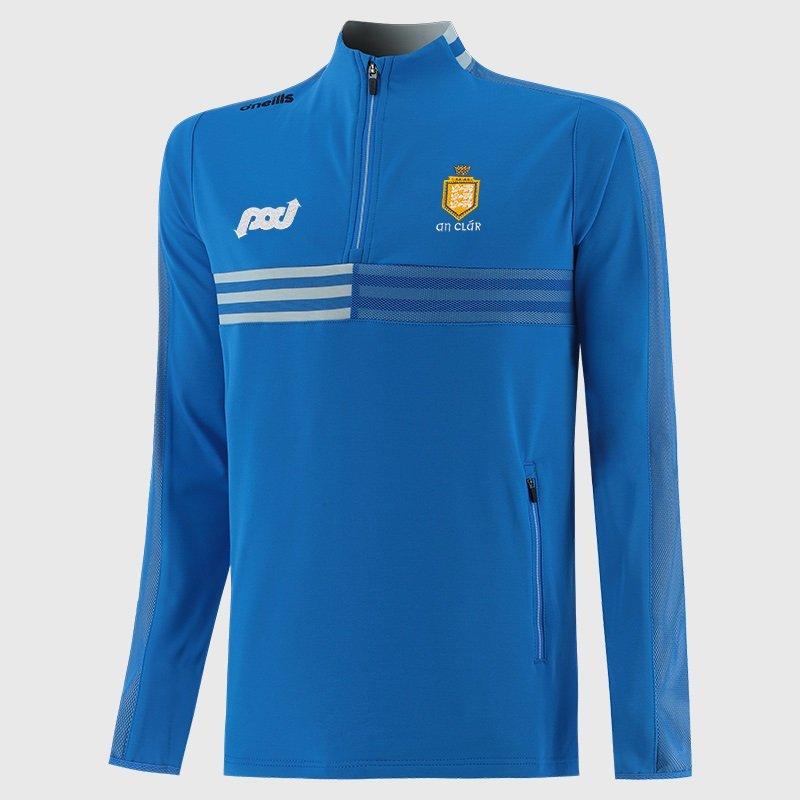 Blue/Blue/Black - ONeills - Clare Nepal Half Zip Top Junior - 1