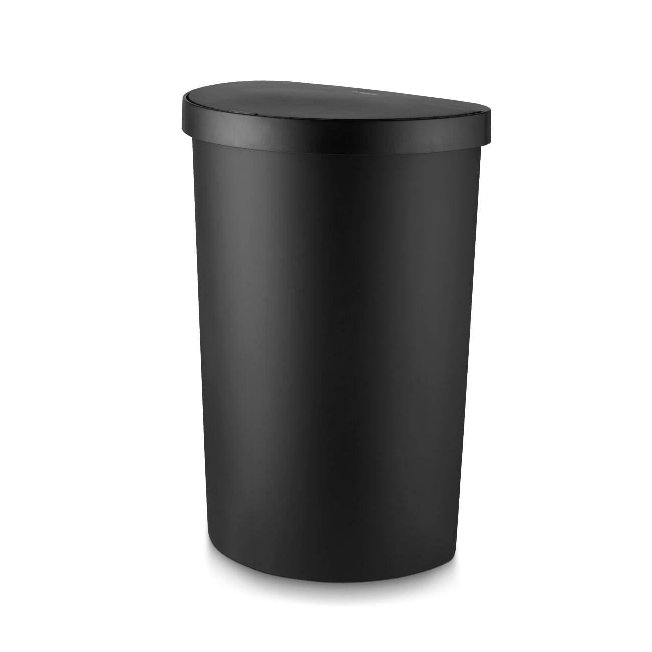 Tower  50L Curved Sensor Bin Black - Medium