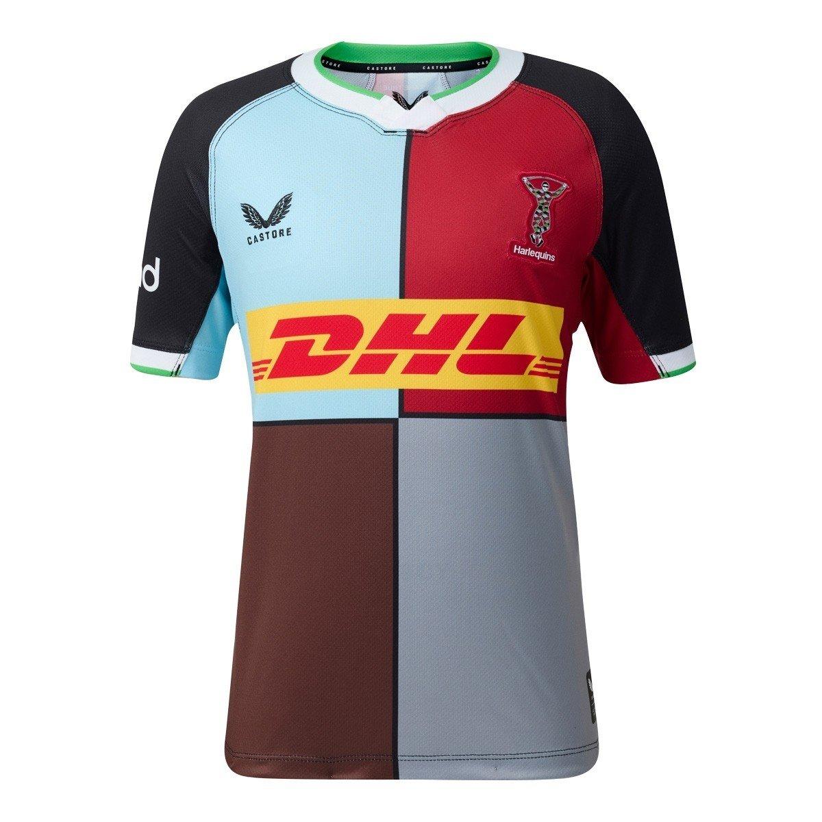 Multi - Castore - Kids Harlequins Home Rugby Shirt 2026.27 - 1