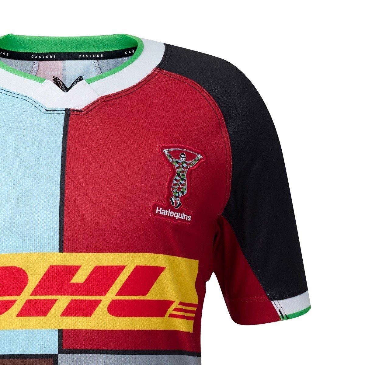 Multi - Castore - Kids Harlequins Home Rugby Shirt 2026.27 - 3