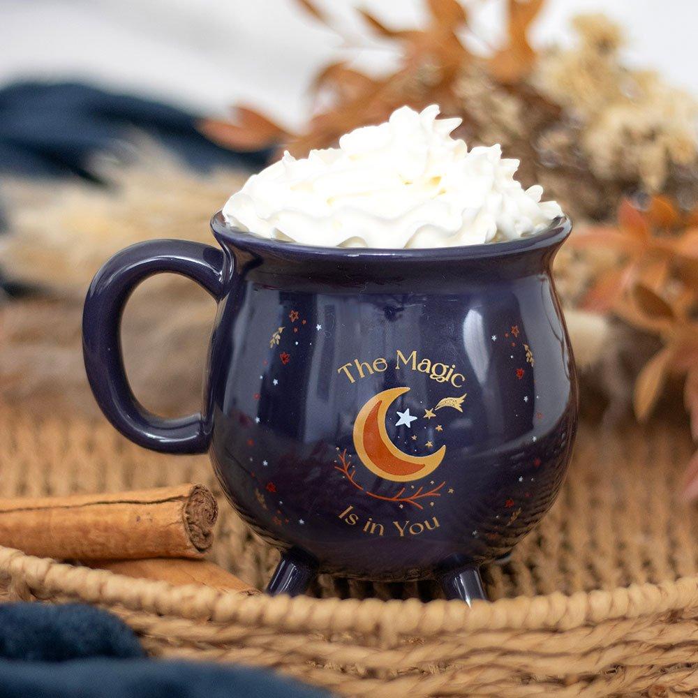 Something Different  The Magic Is In You Cauldron Mug - Blue