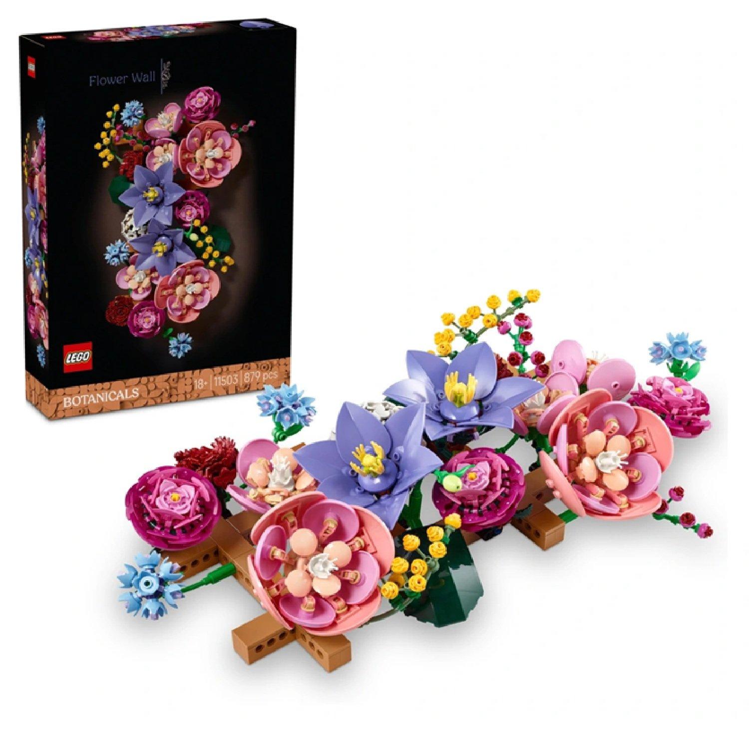 Multi - LEGO - Botanicals Flowers on the Wall - 11503 - 1