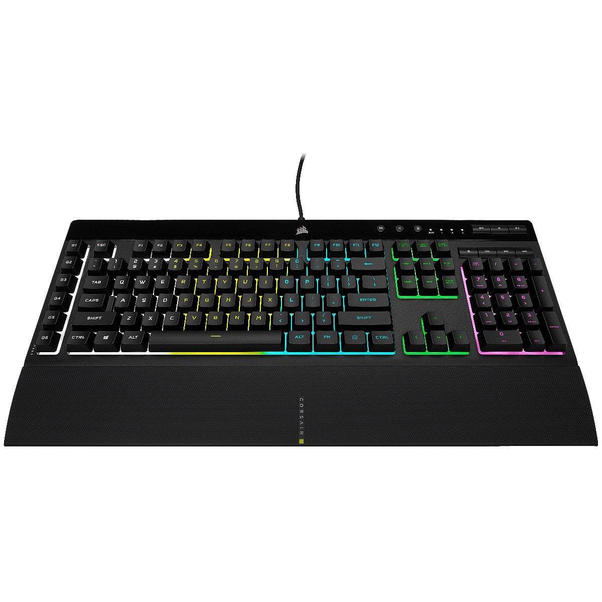 Negro - Corsair - K55 RGB PRO Keyboard - 2