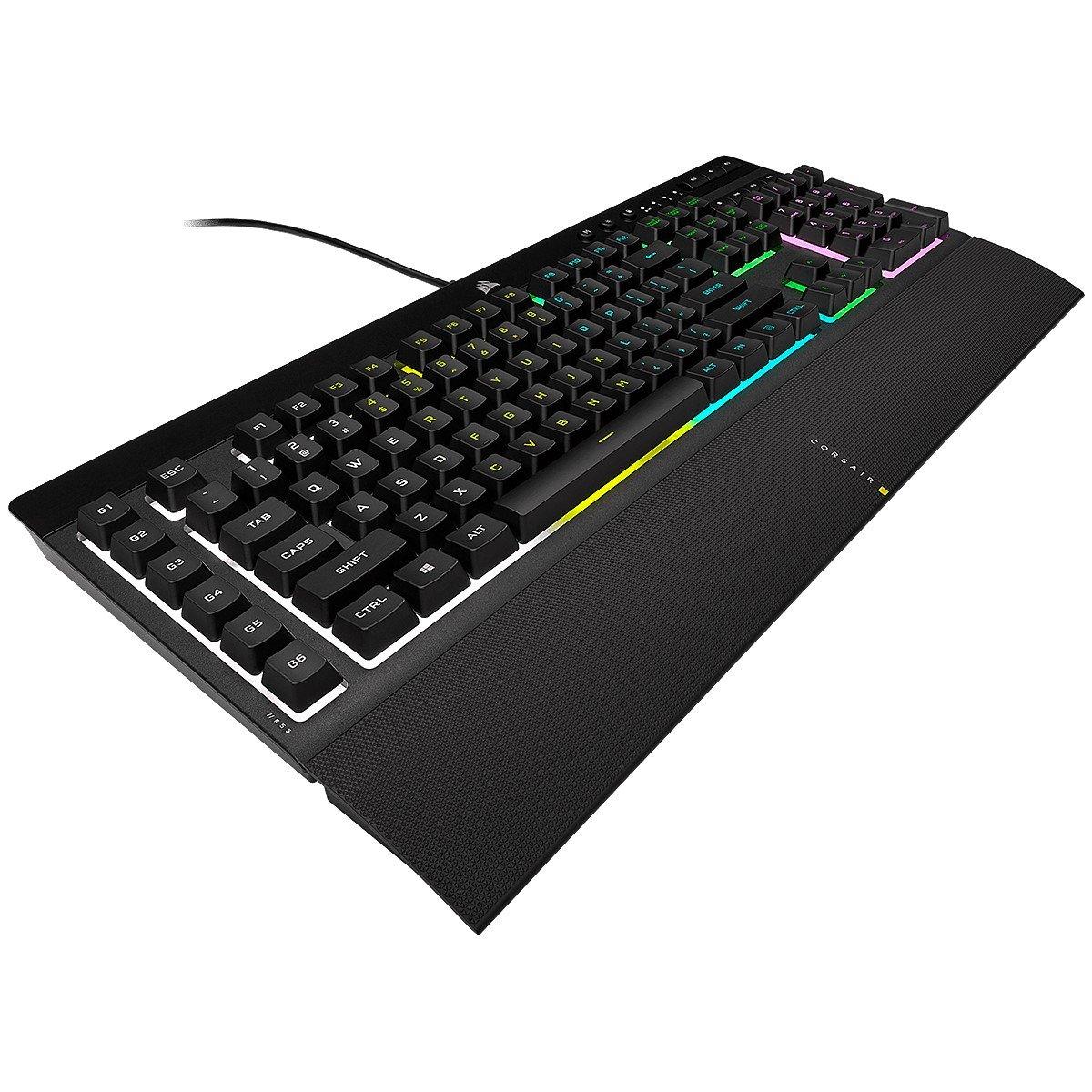 Negro - Corsair - K55 RGB PRO Keyboard - 3