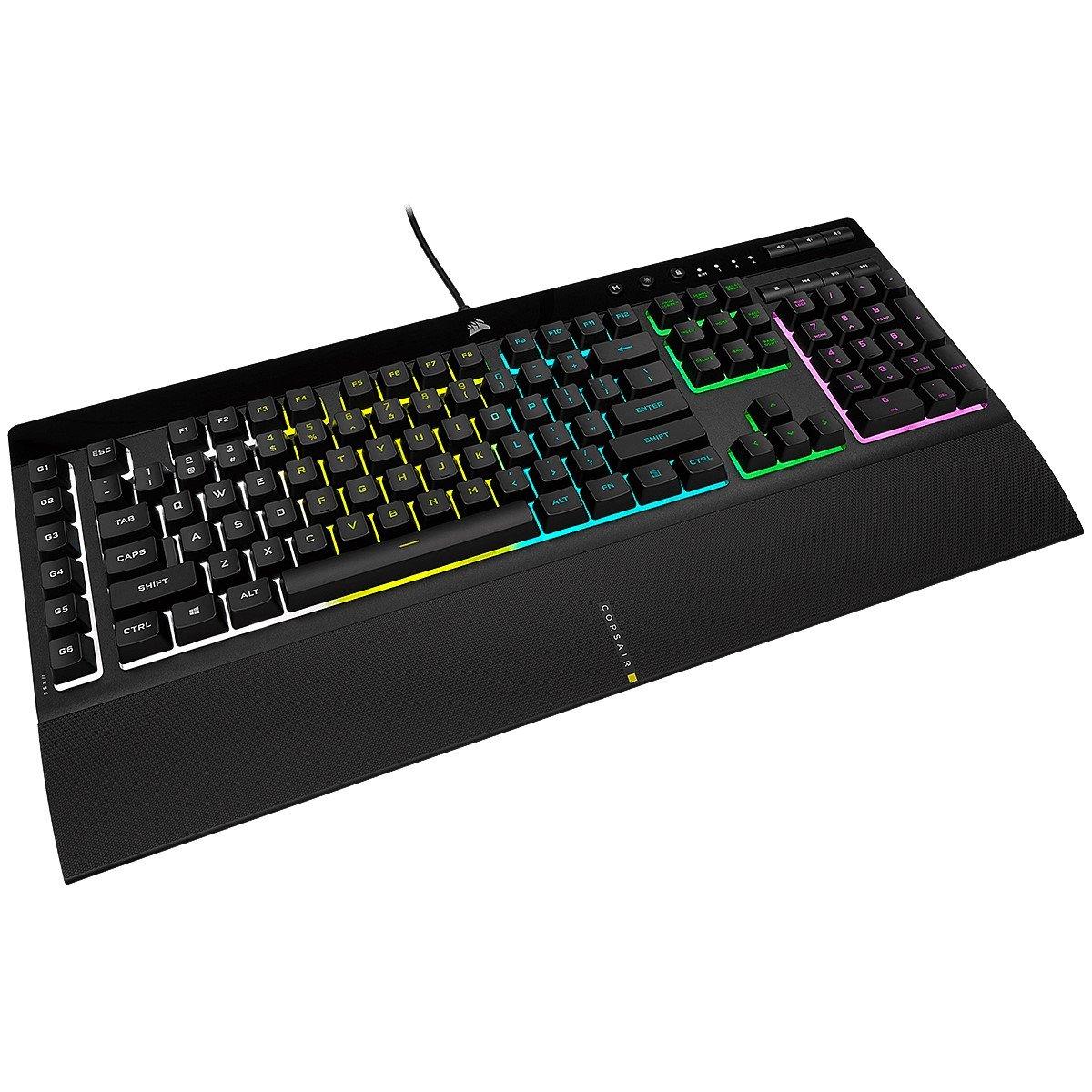 Negro - Corsair - K55 RGB PRO Keyboard - 4
