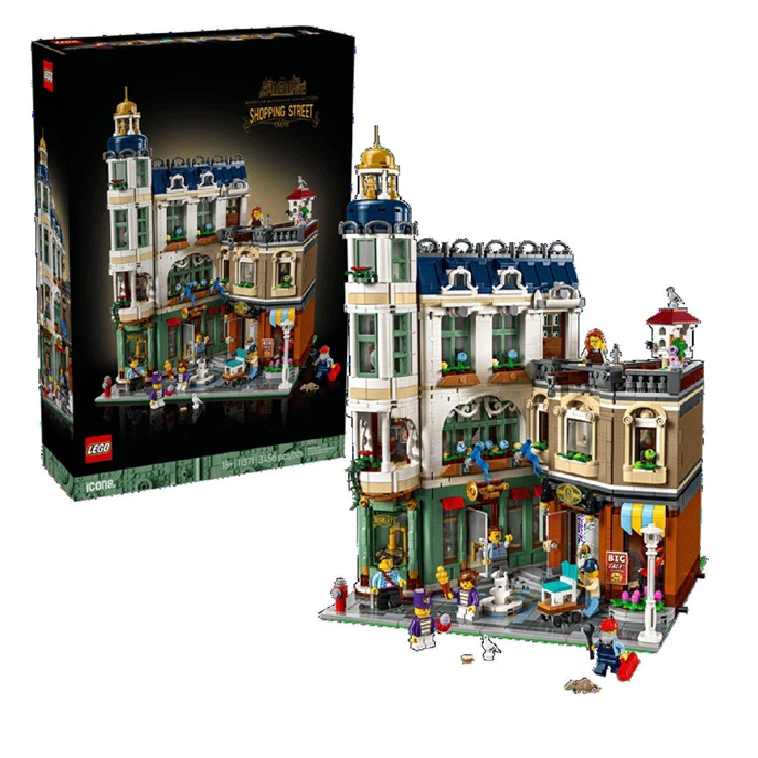 Multi - LEGO - Icons Shopping Street - 11371 - 1