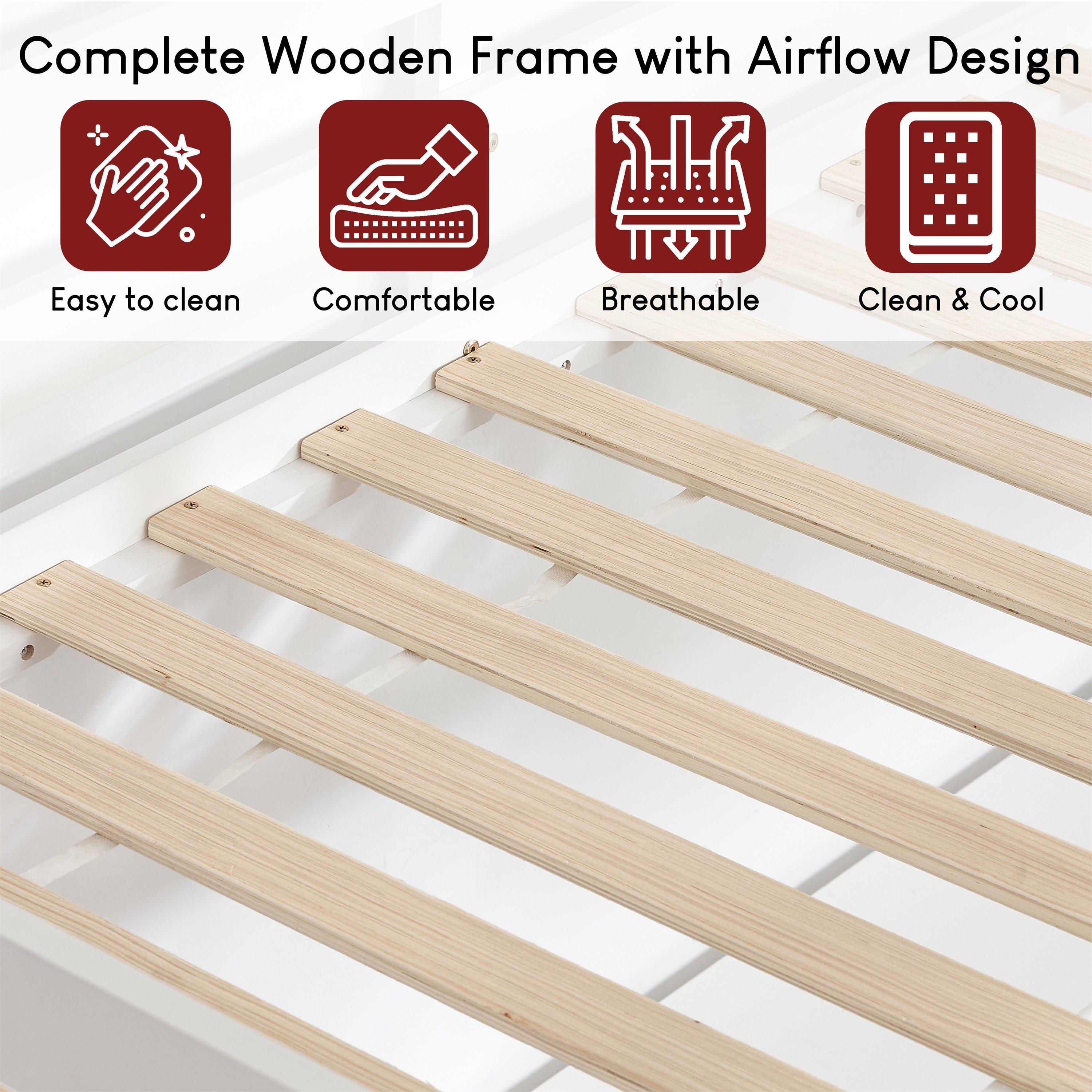 White - Lassic - Vida Designs Sydney Bunk Bed With Desk - 5