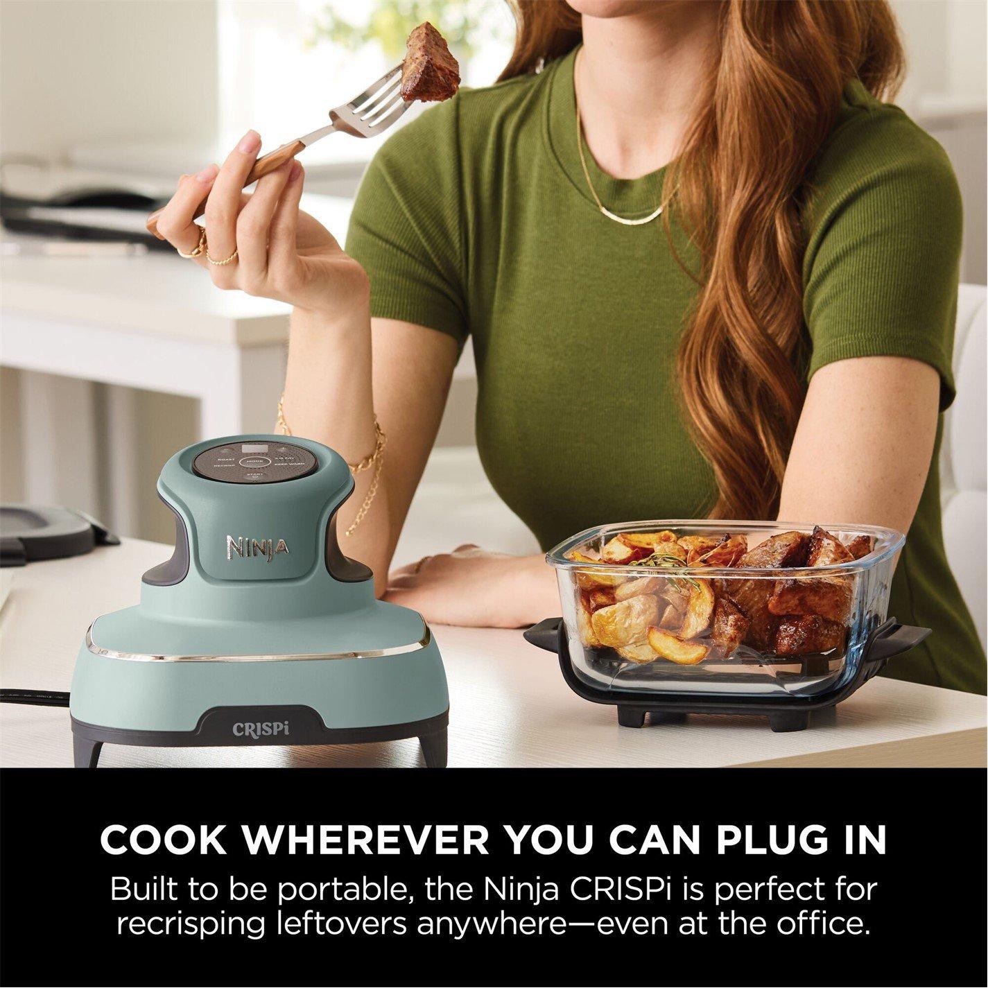 Sage Green - Ninja - CRISPi 4-in-1 Portable Air Fryer - Sage FN101UKSG - 2