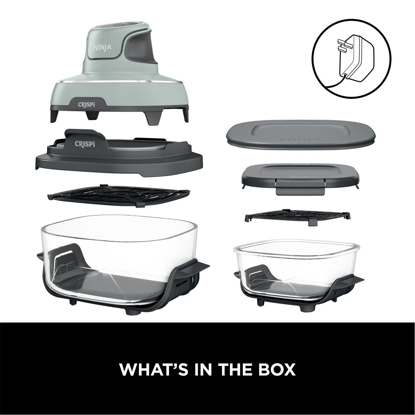 Sage Green - Ninja - CRISPi 4-in-1 Portable Air Fryer - Sage FN101UKSG - 6