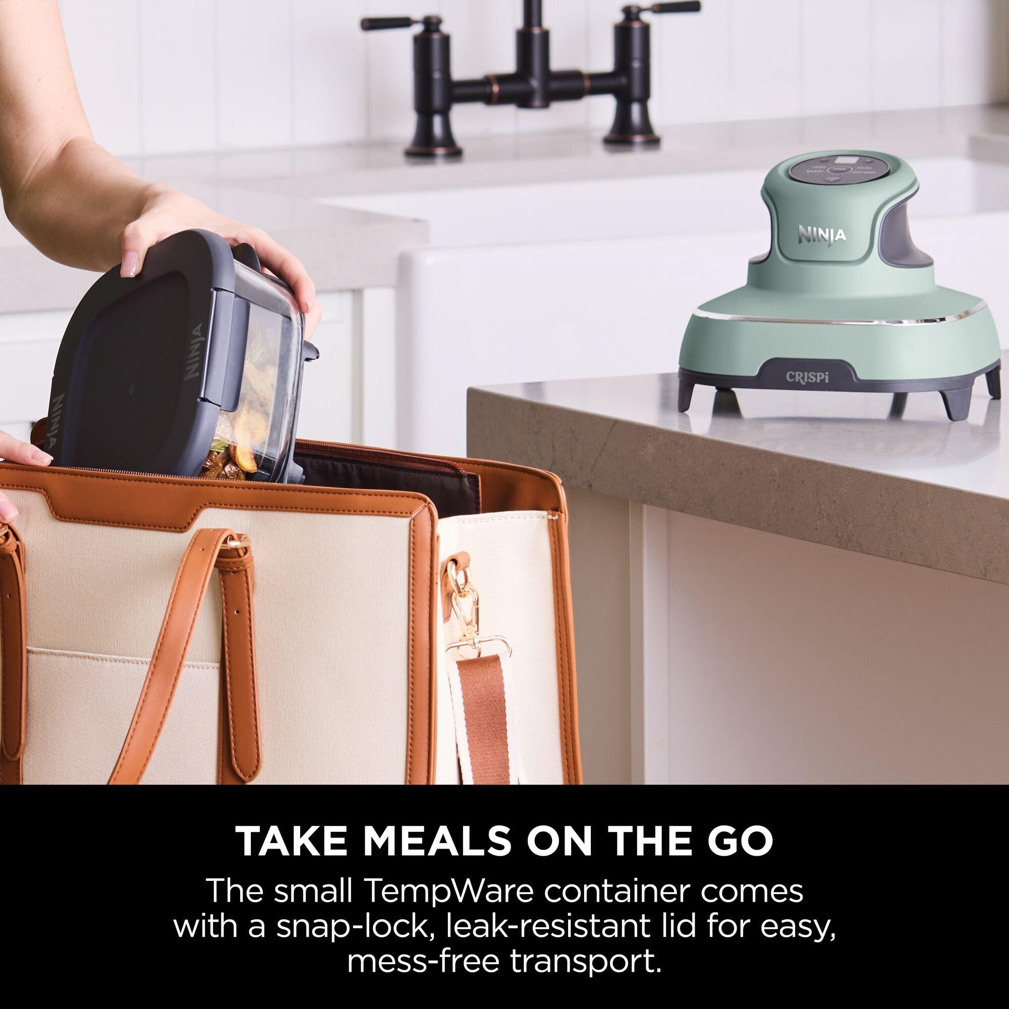 Sage Green - Ninja - CRISPi 4-in-1 Portable Air Fryer - Sage FN101UKSG - 7