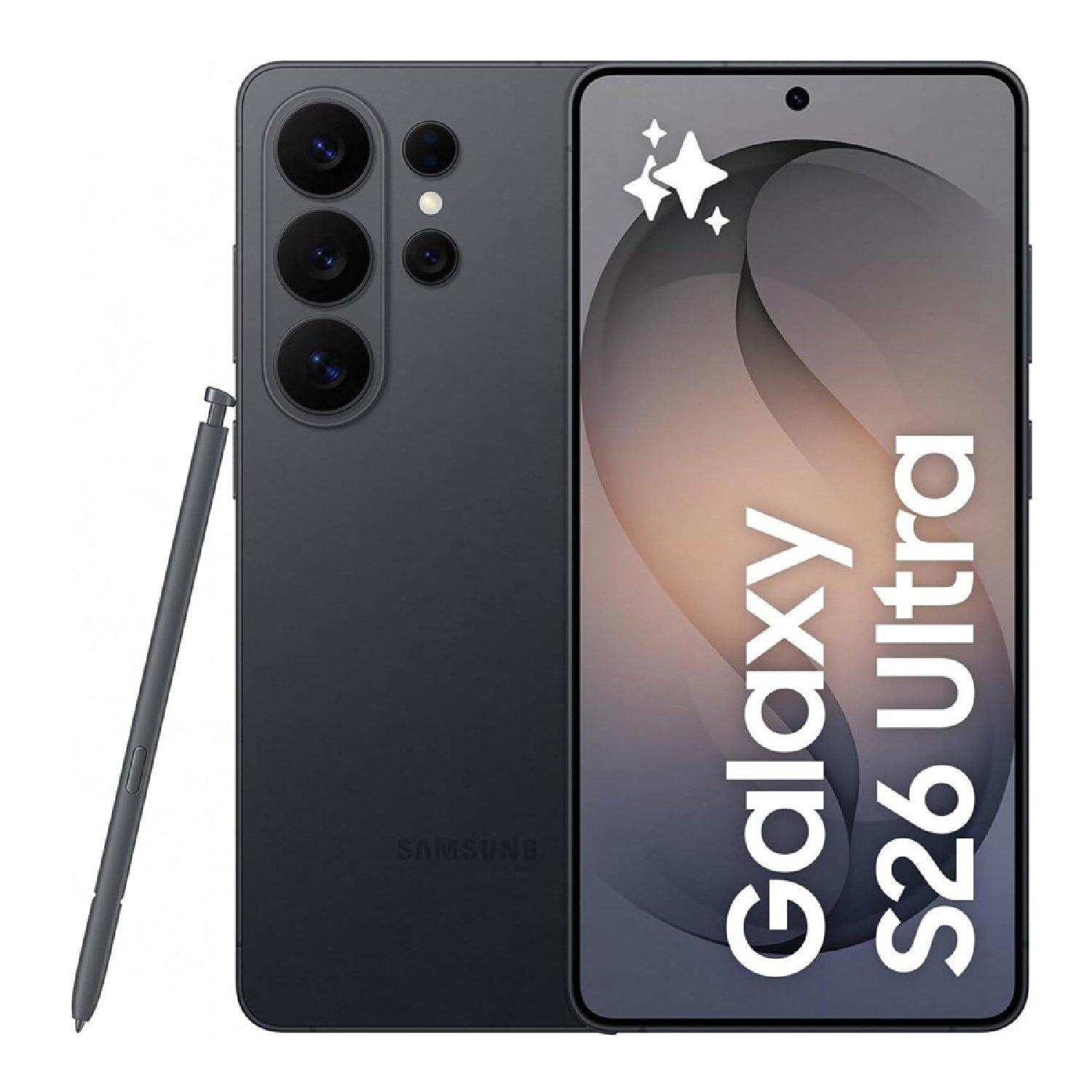 Charcoal - Samsung - SIM Free Galaxy S26 - 512GB - 1