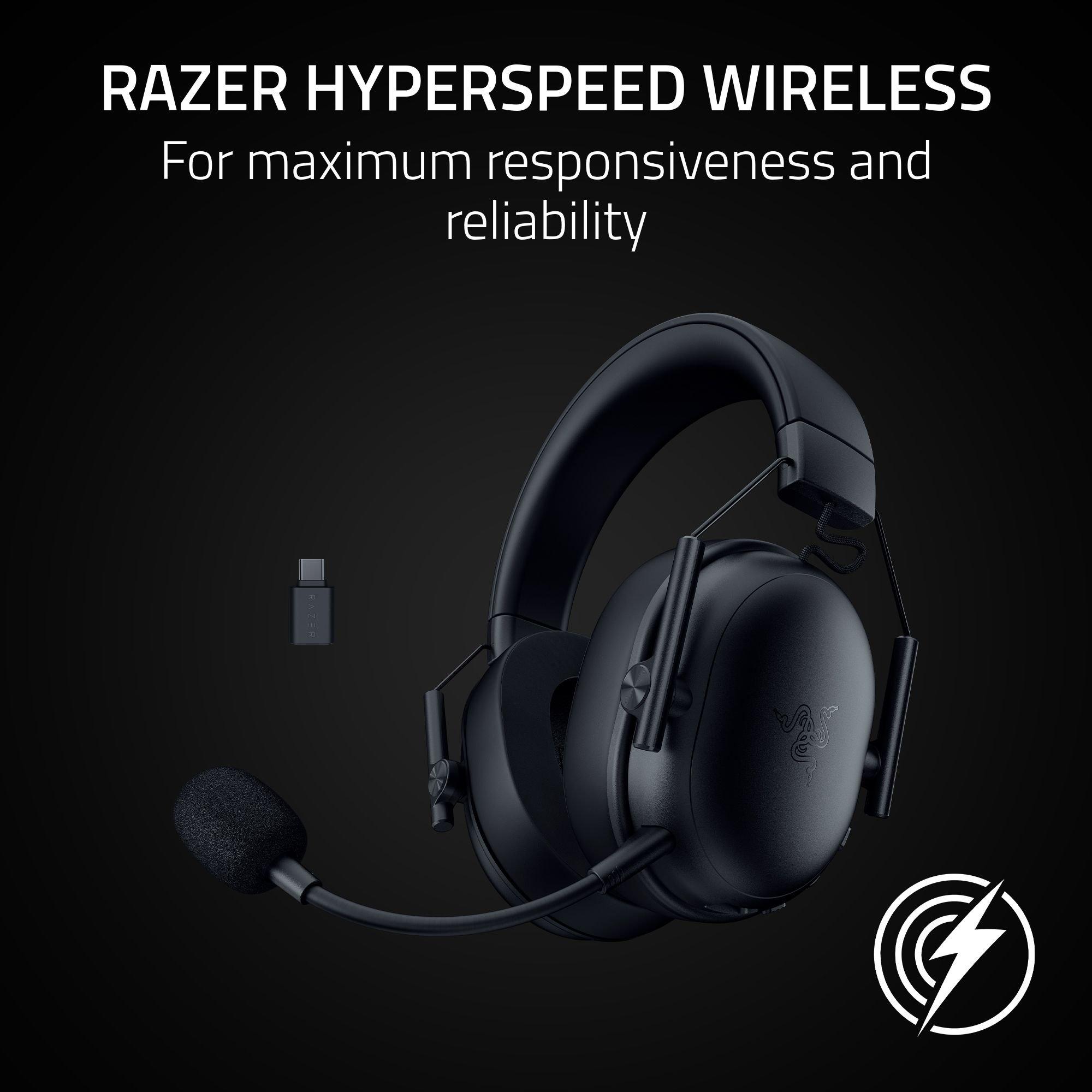 Schwarz - Razer - Razer BlackShark V3 X HyperSpeed Wireless Headset - 4