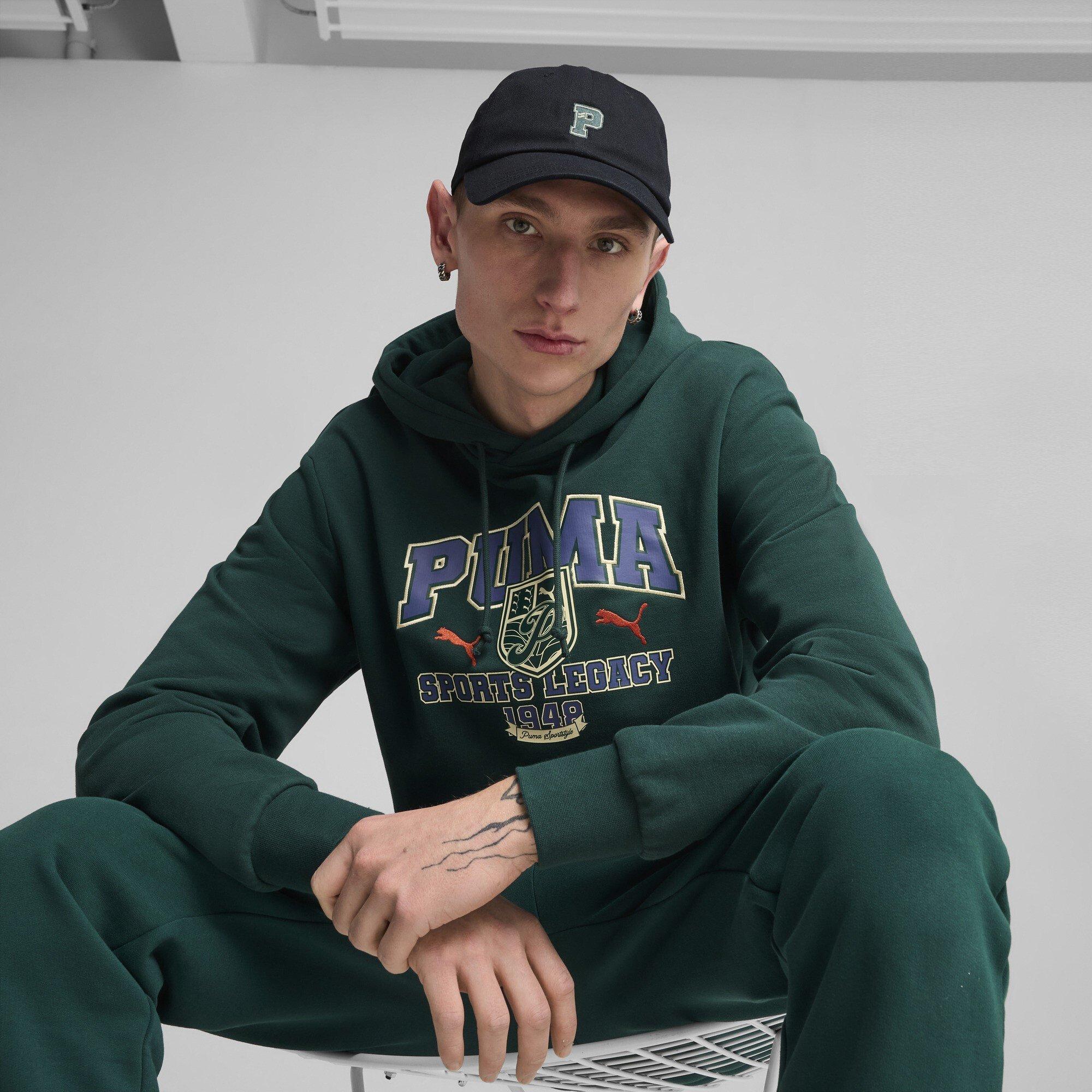 Puma Black - Puma - Essential Graphic Dad Baseball Cap Mens - 3