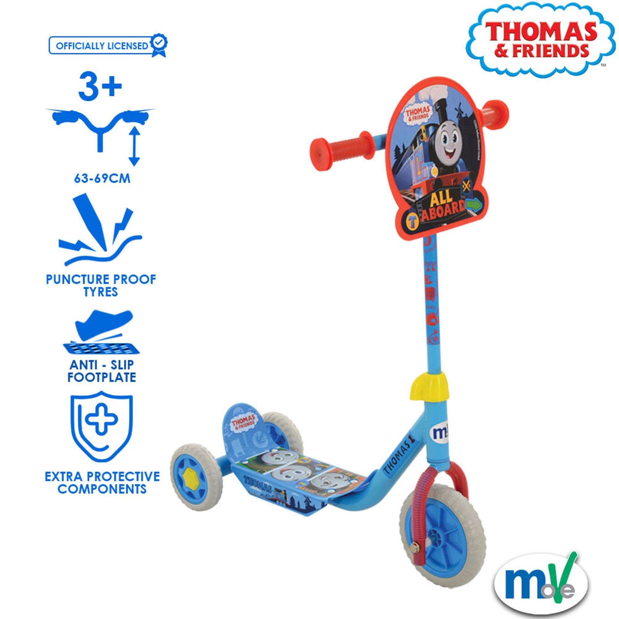 Multicoloured - Thomas The Tank - Thomas & Friends Deluxe Tri Scooter - 2