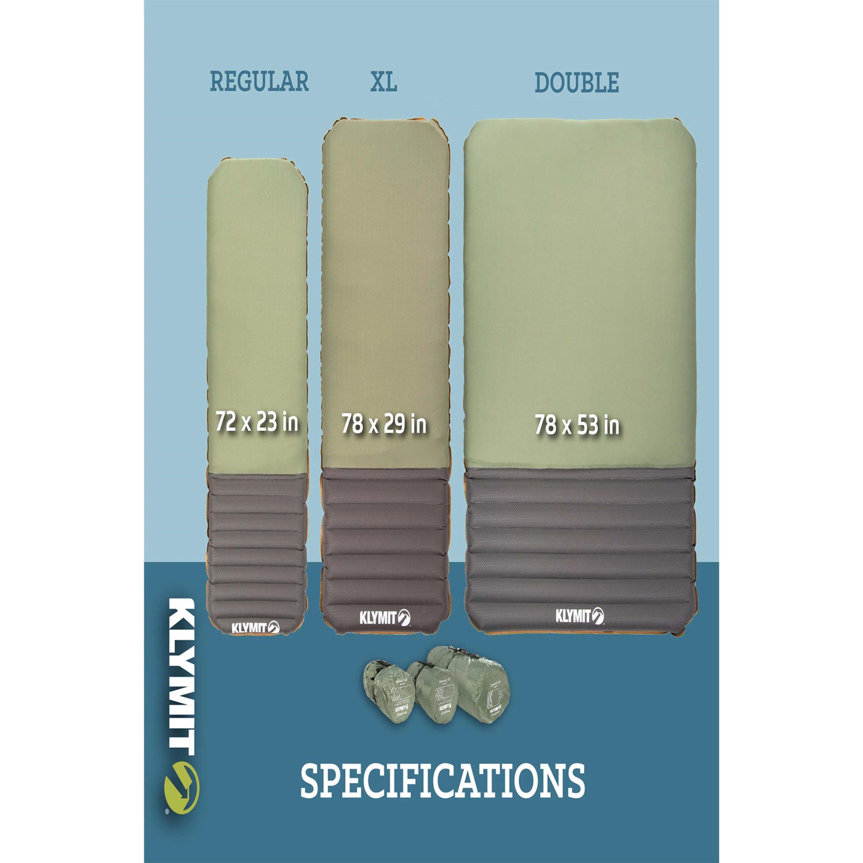 Green - Klymit - Klymaloft Sleeping Pad - 8