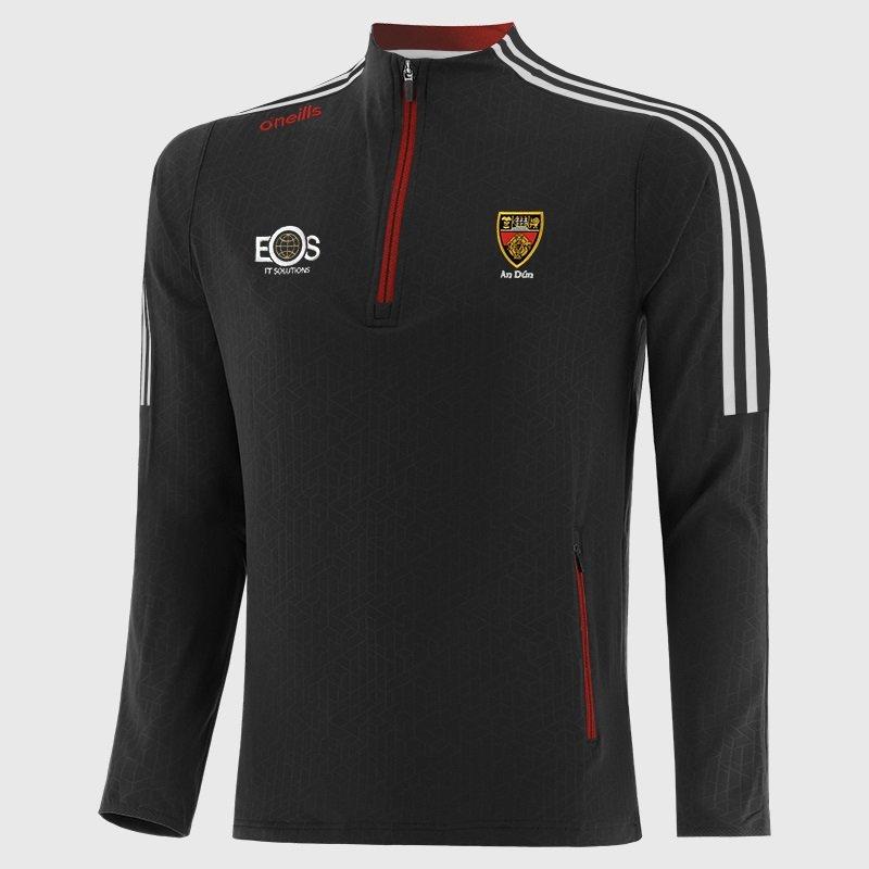 BLK/WHI/RED - ONeills - Down Hydra Half Zip Top Junior - 1