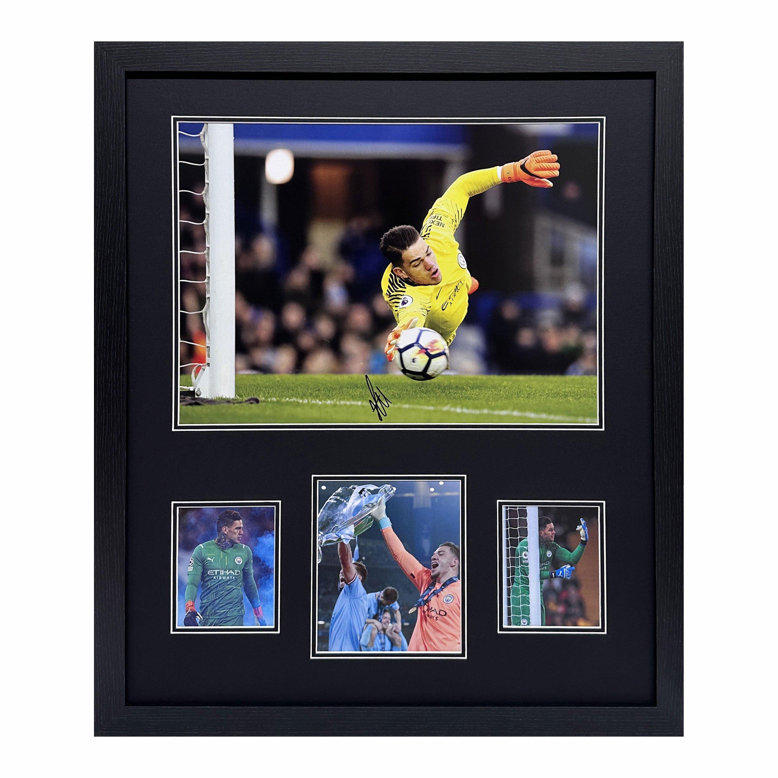 Yellow - AllStarSignings Ltd - Ederson signed and framed photograph - 1