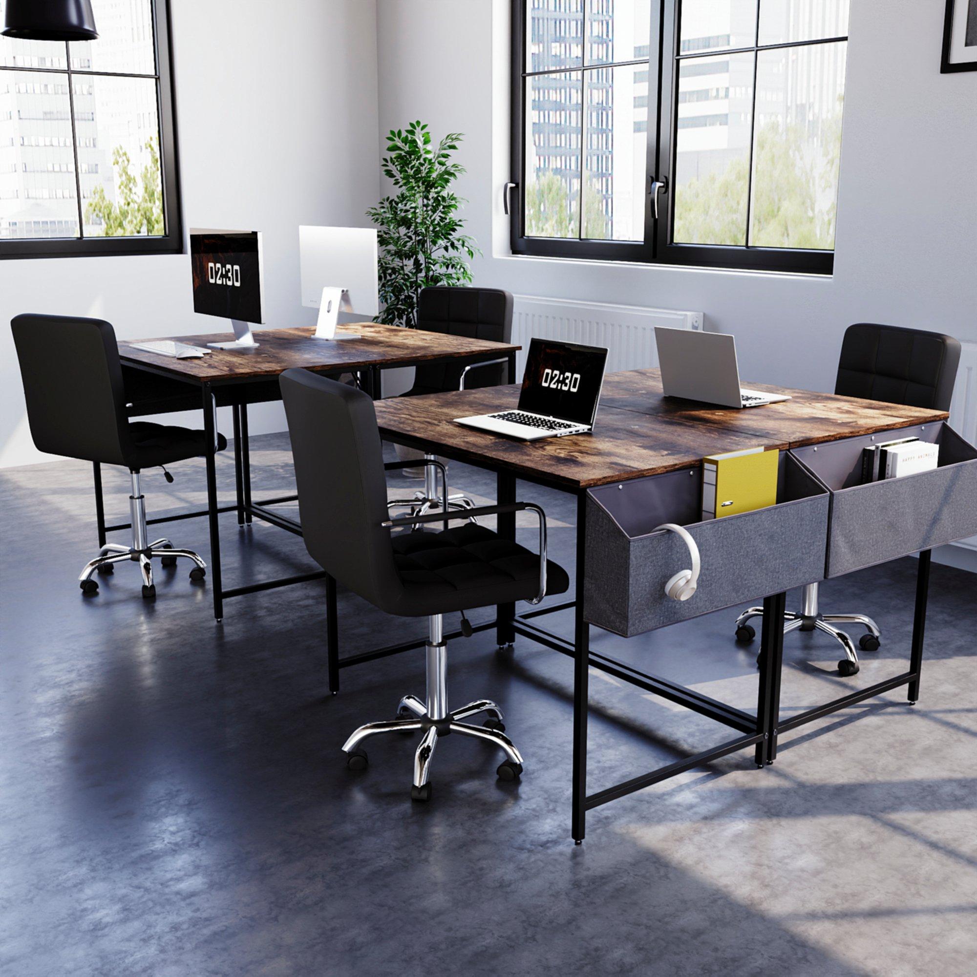 Black - Lassic - Vida Designs Calbo Office Chair UKFR - 4
