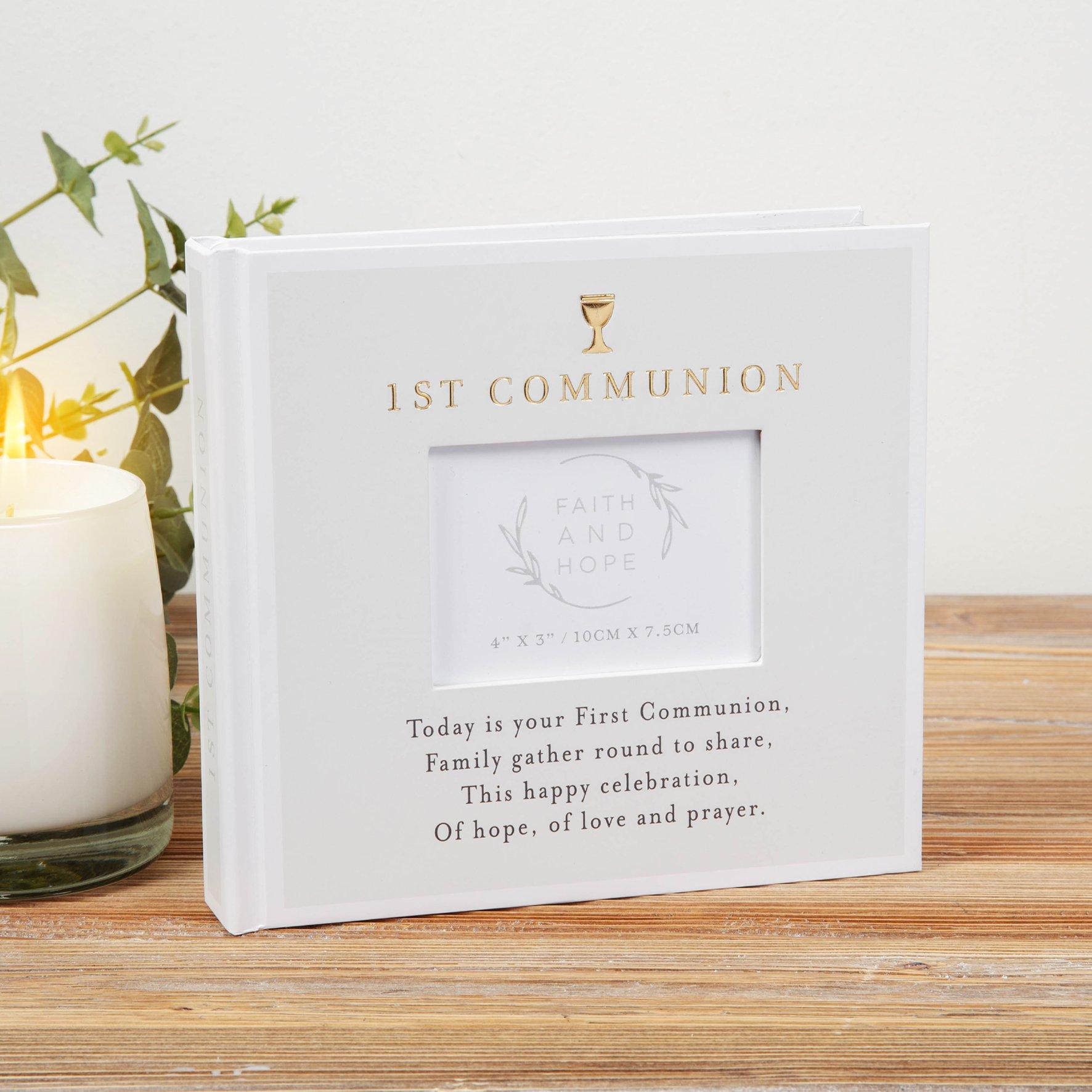 Grey/Gold - Celebrations - Faith & Hope First Communion Album
