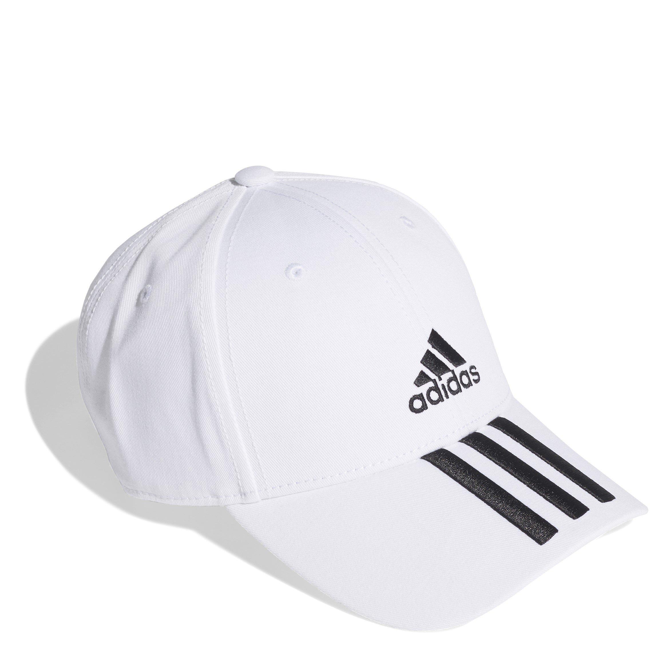 Hvid/Sort - adidas - 3-Stripes Baseball Cap - 3