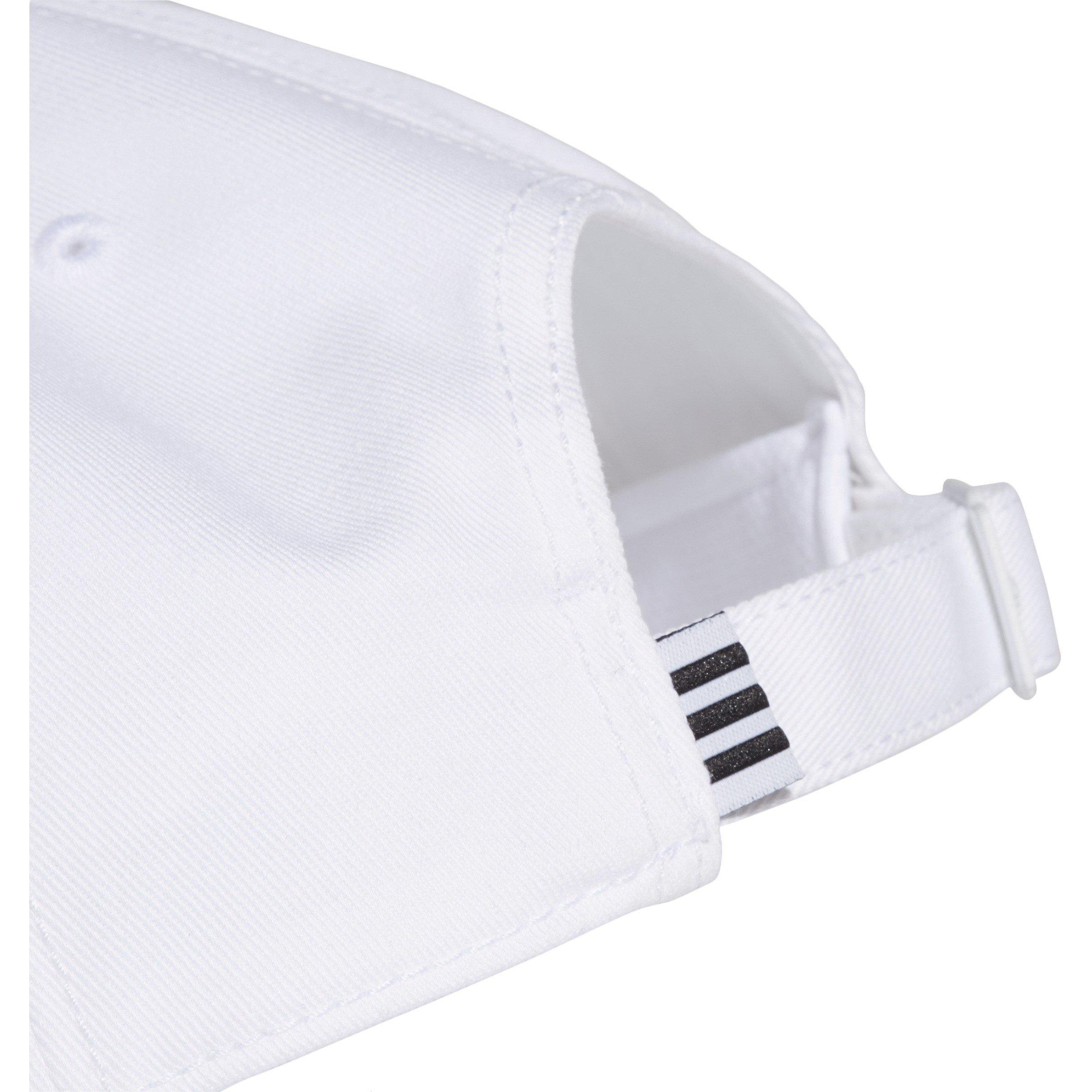 Hvid/Sort - adidas - 3-Stripes Baseball Cap - 5