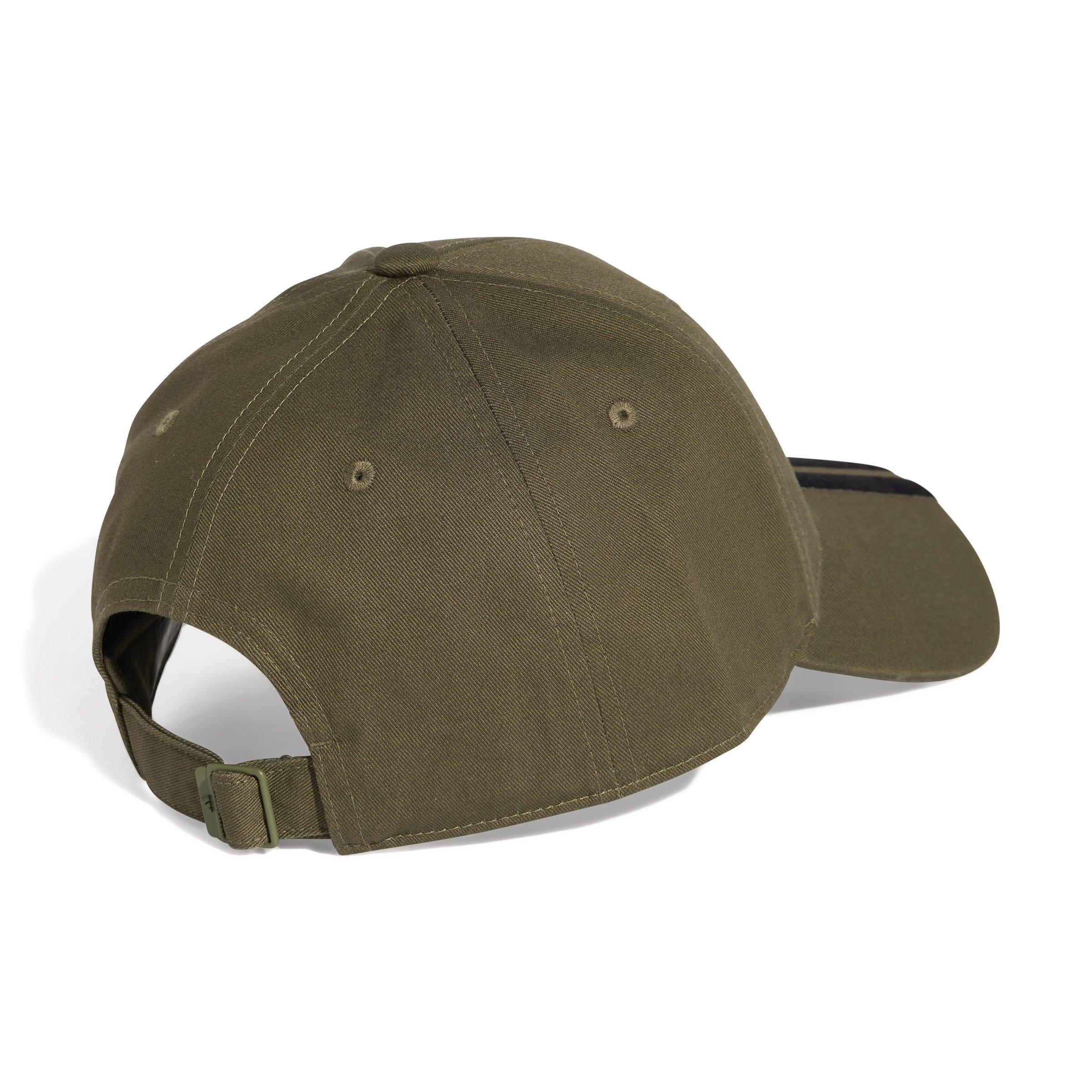 Khaki/Zwart - adidas - 3-Stripes Baseball Cap - 2