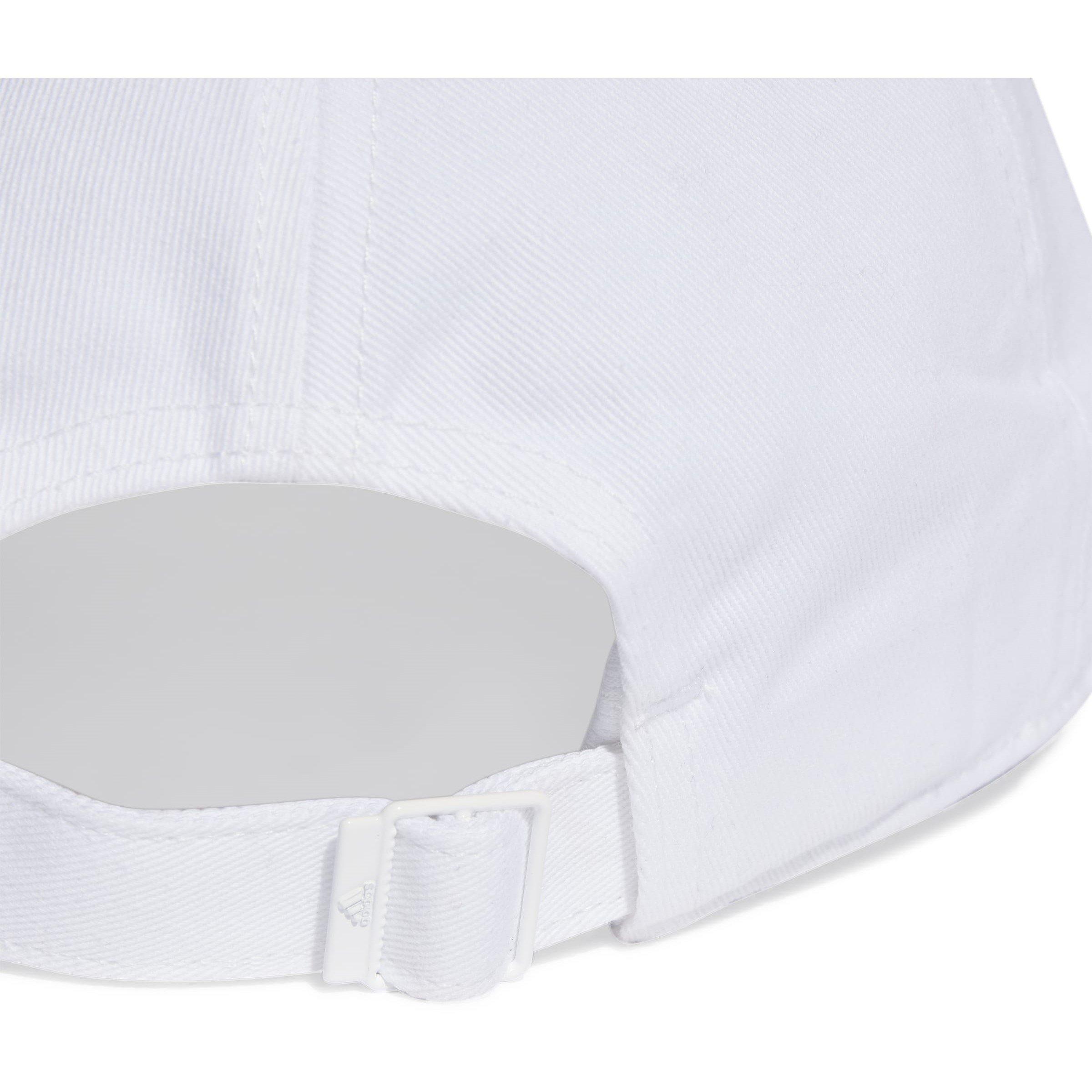 Bianco/Nero - adidas - 3-Stripes Cap Juniors - 4