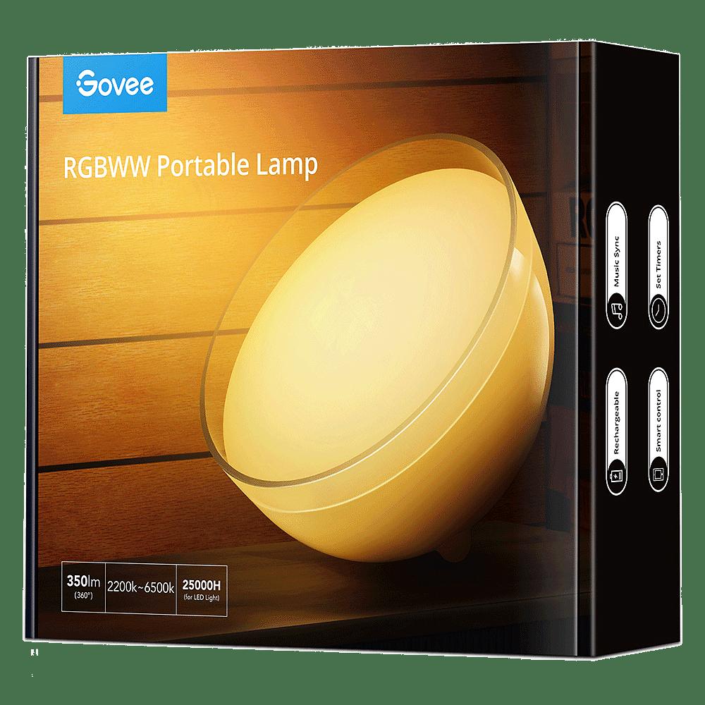 Govee  Ambient Rgb Portable Table Lamp - 